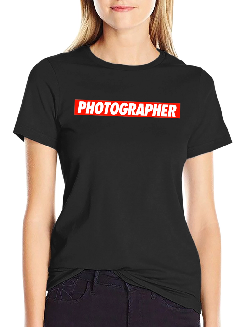 Photographer Tee - Cool Crew Neck T-Shirt