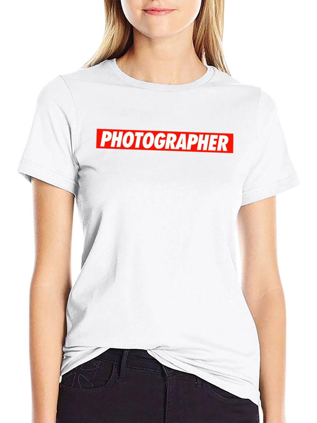Photographer Tee - Cool Crew Neck T-Shirt
