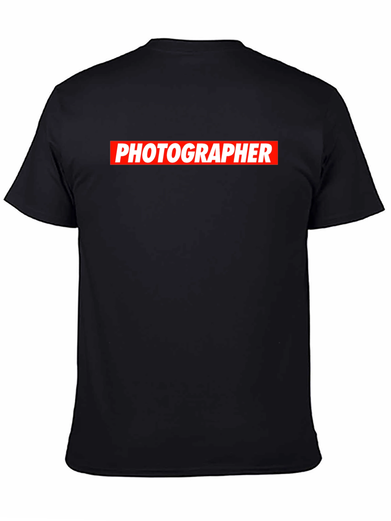 Photographer Tee - Cool Crew Neck T-Shirt
