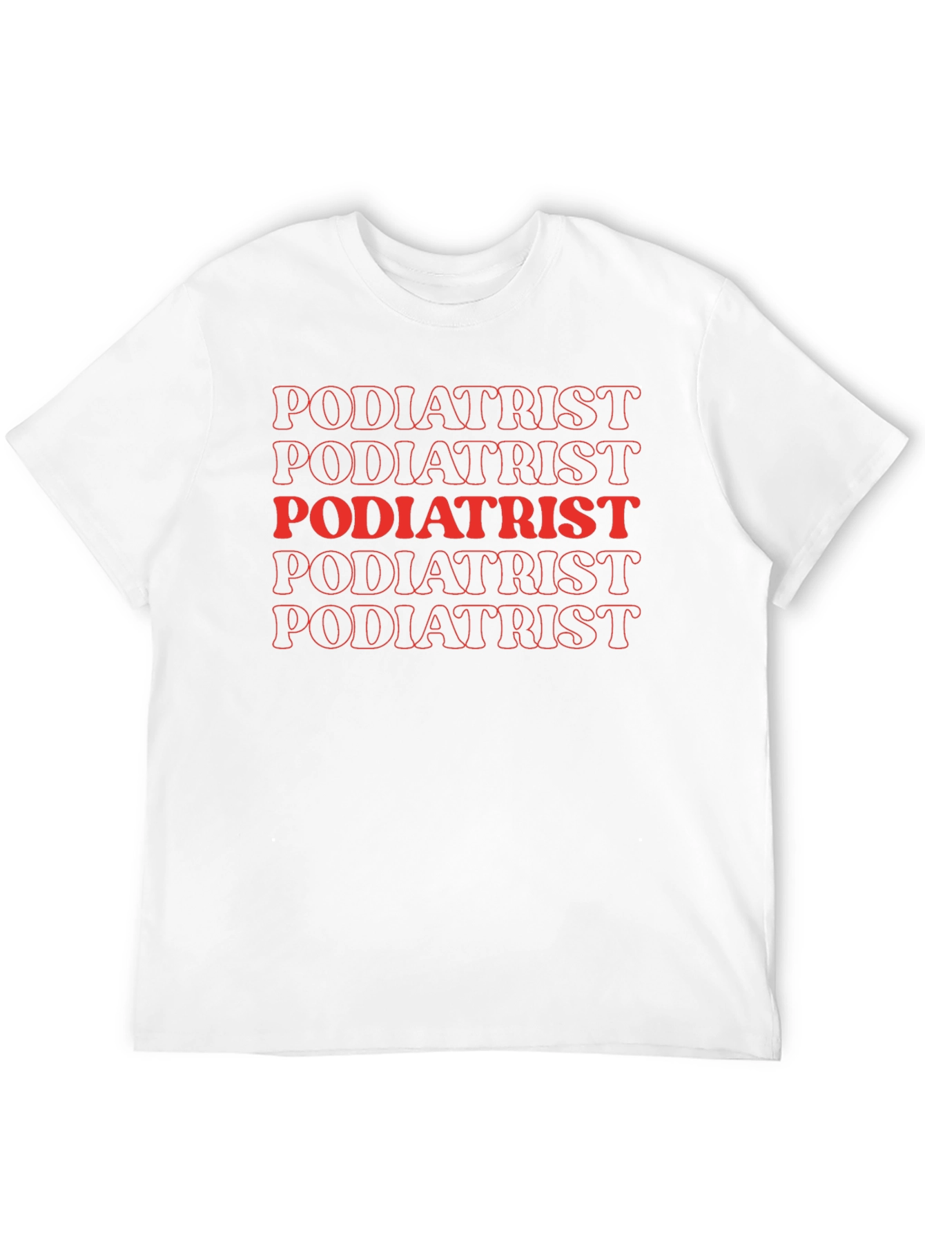 Podiatrist T-Shirt Funny Foot Doctor Tee