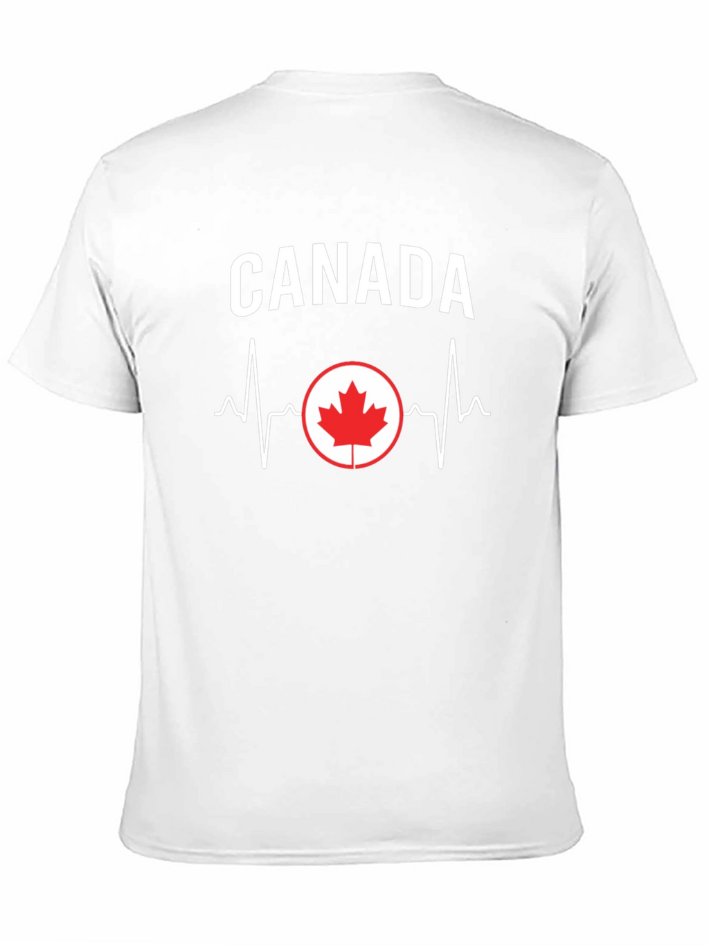 Canada Heartbeat T-Shirt - Black