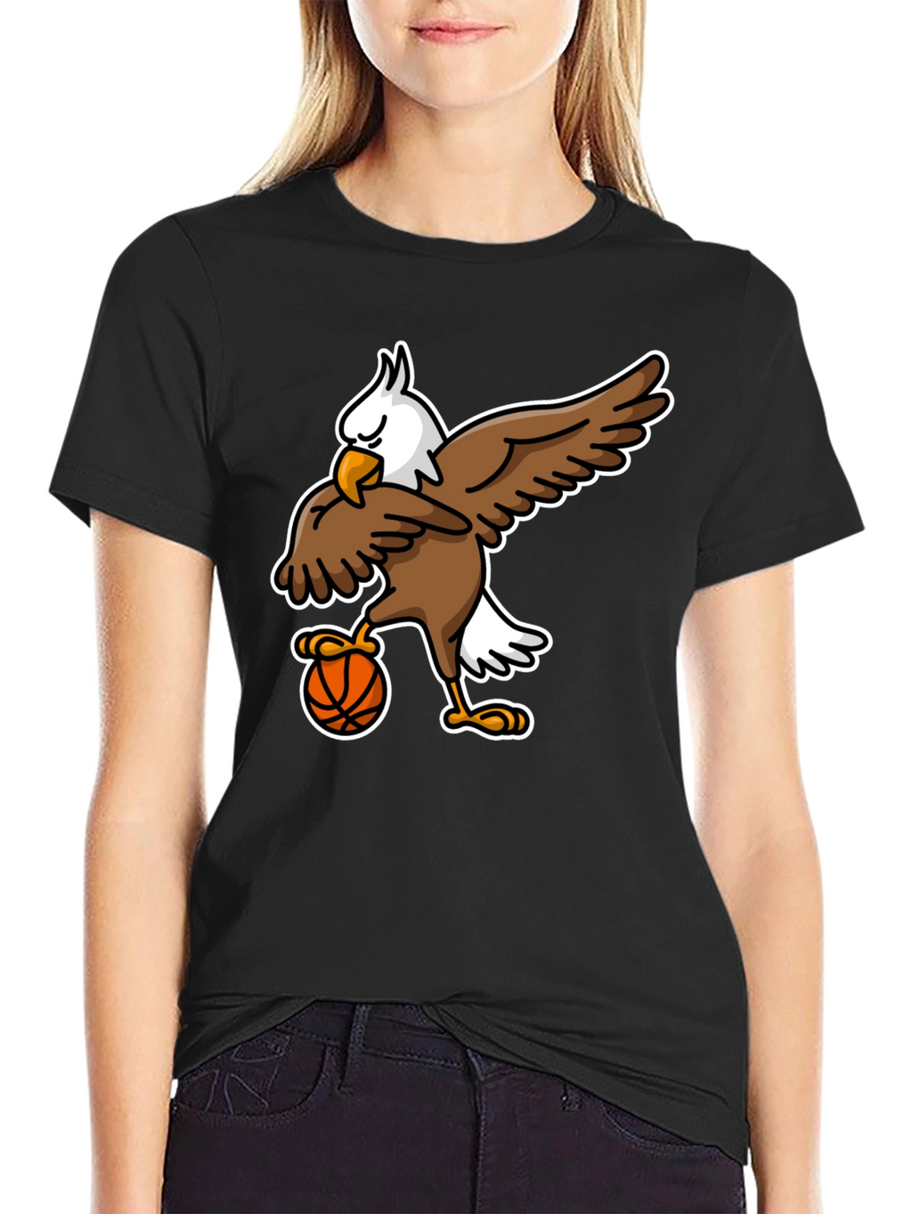 Eagle Basketball Graphic T-Shirt
