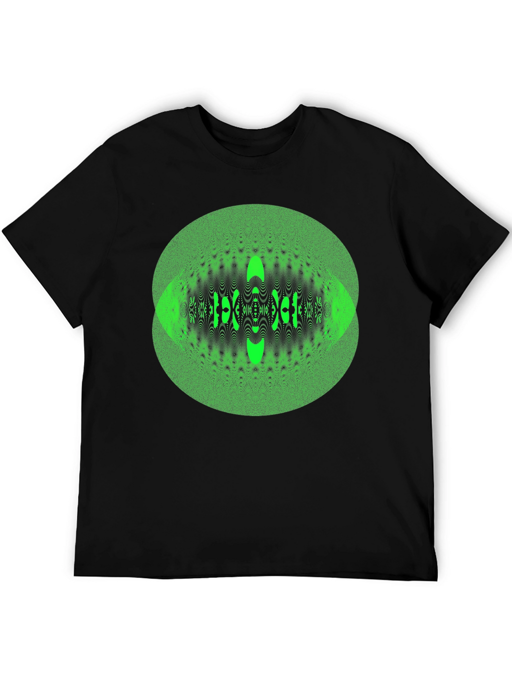 Green Eye Illusion Graphic Tee