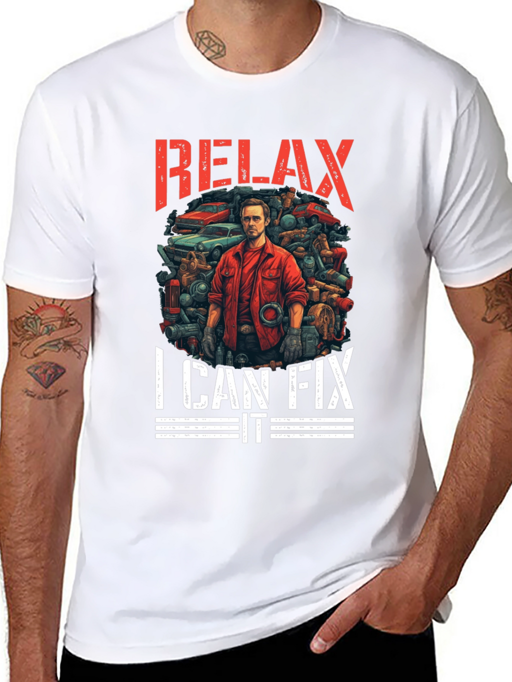 Relax I Can Fix It - Mechanic T-Shirt