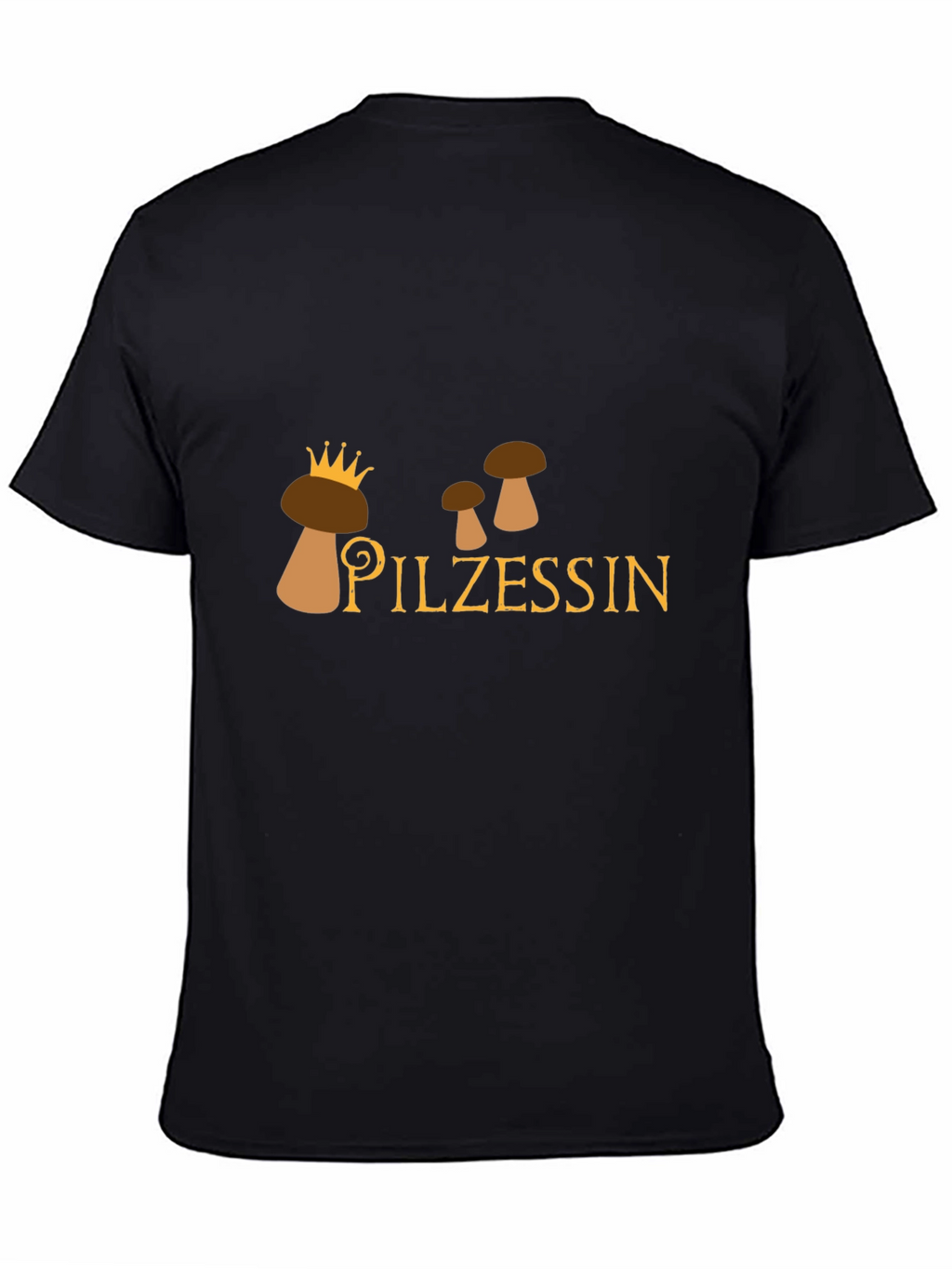 Pilzessin Funny Mushroom Princess Graphic T-Shirt