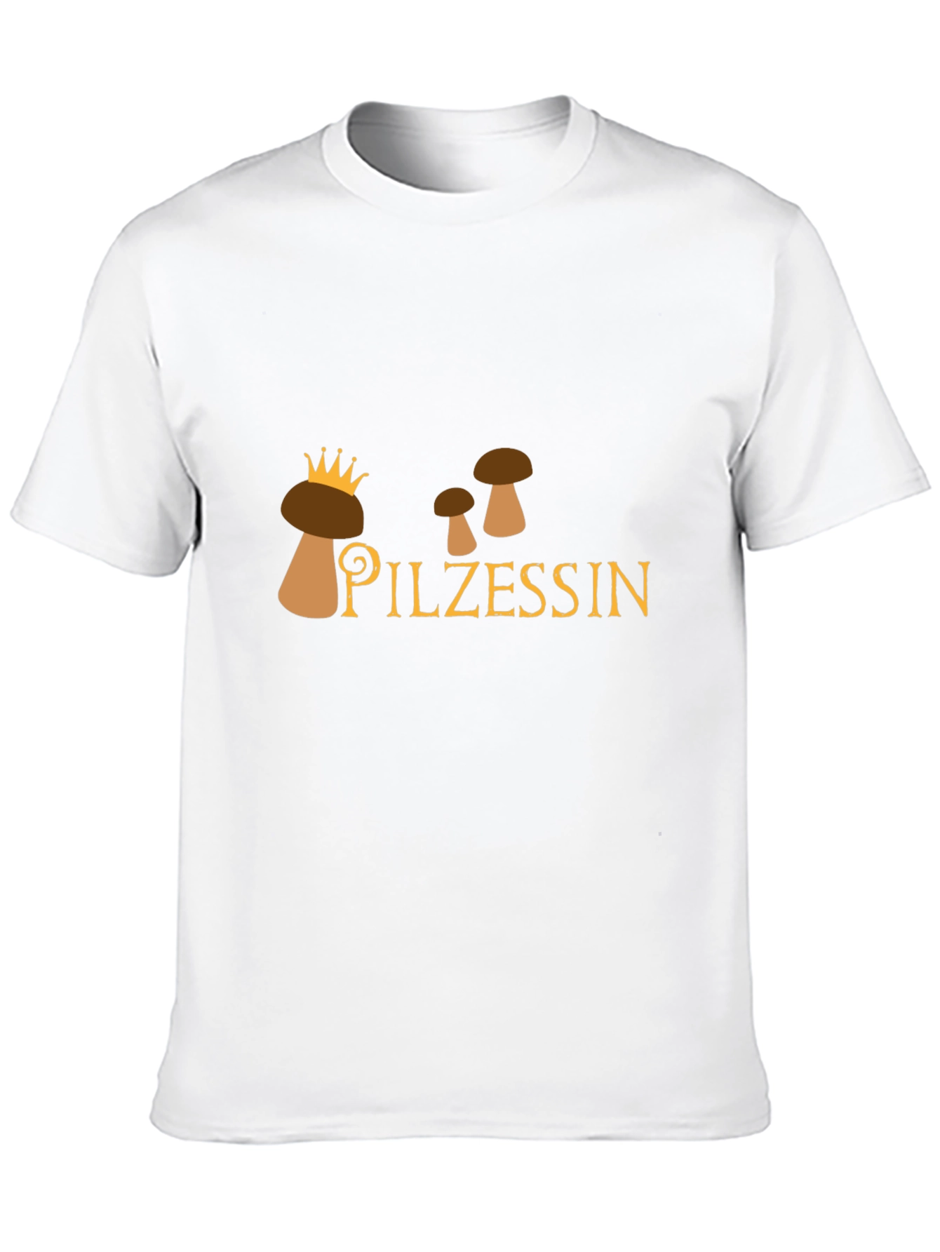 Pilzessin Funny Mushroom Princess Graphic T-Shirt