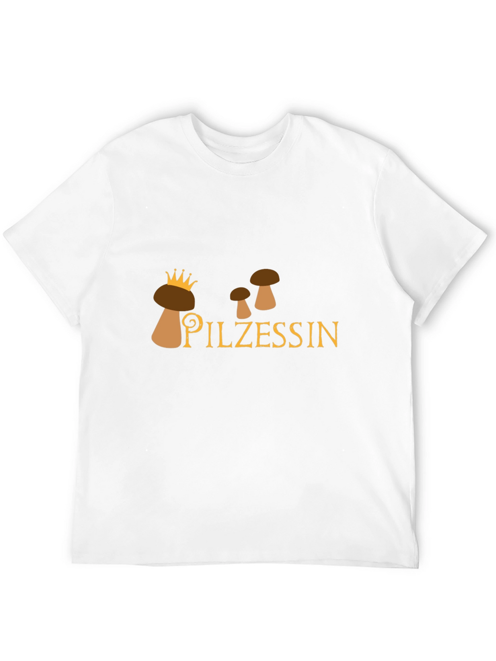 Pilzessin Funny Mushroom Princess Graphic T-Shirt
