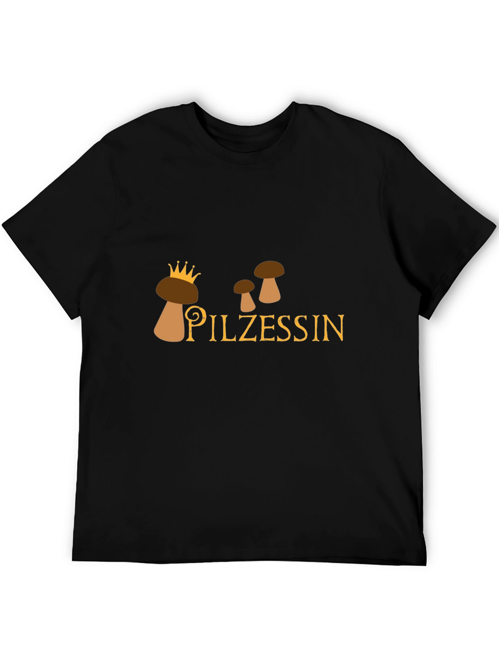 Pilzessin Funny Mushroom Princess Graphic T-Shirt