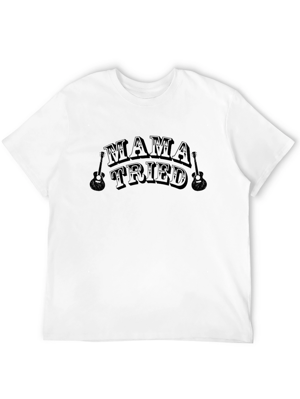 Mama Tried Guitar T-Shirt - Classic Country Style