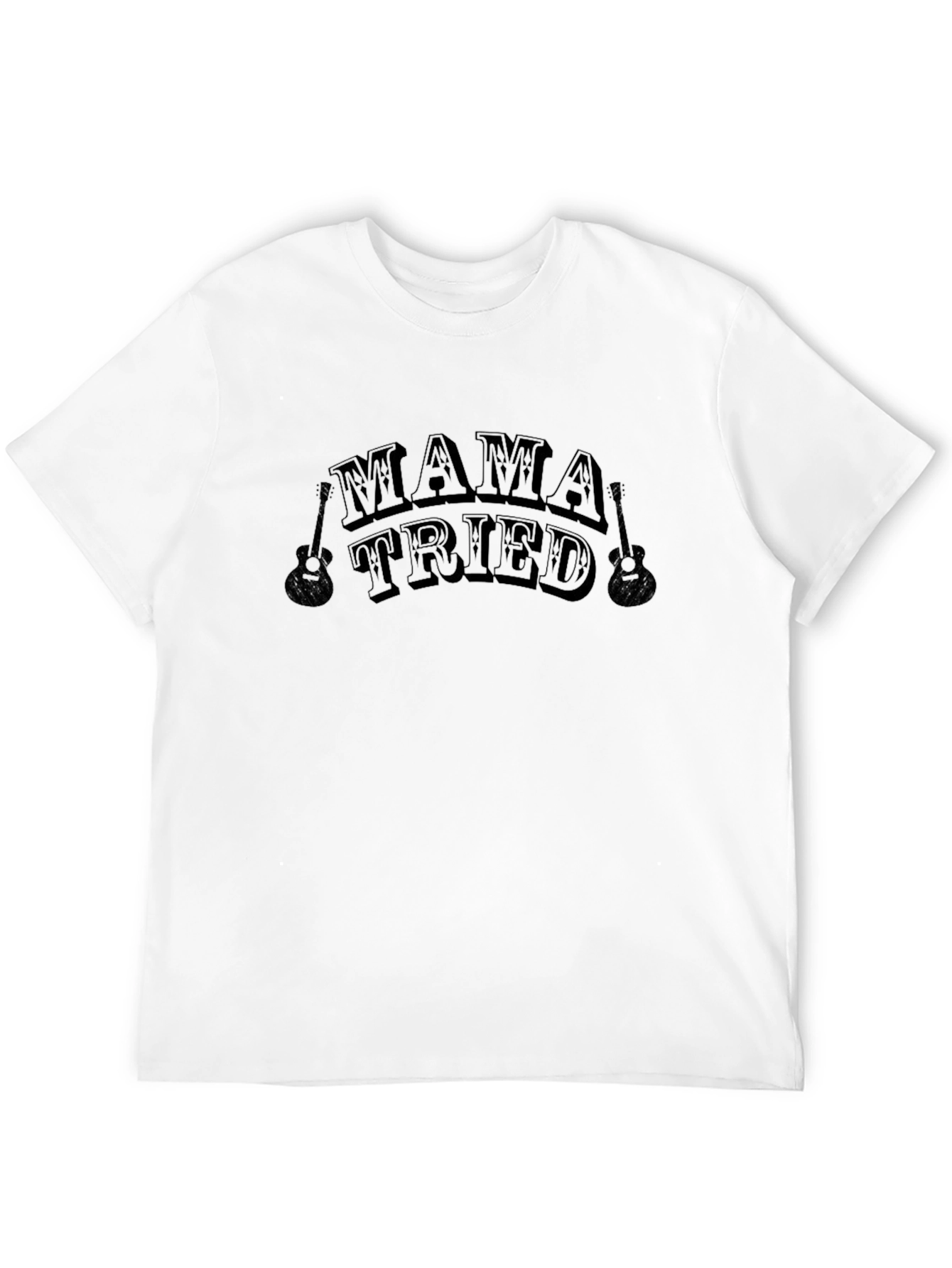 Mama Tried Guitar T-Shirt - Classic Country Style