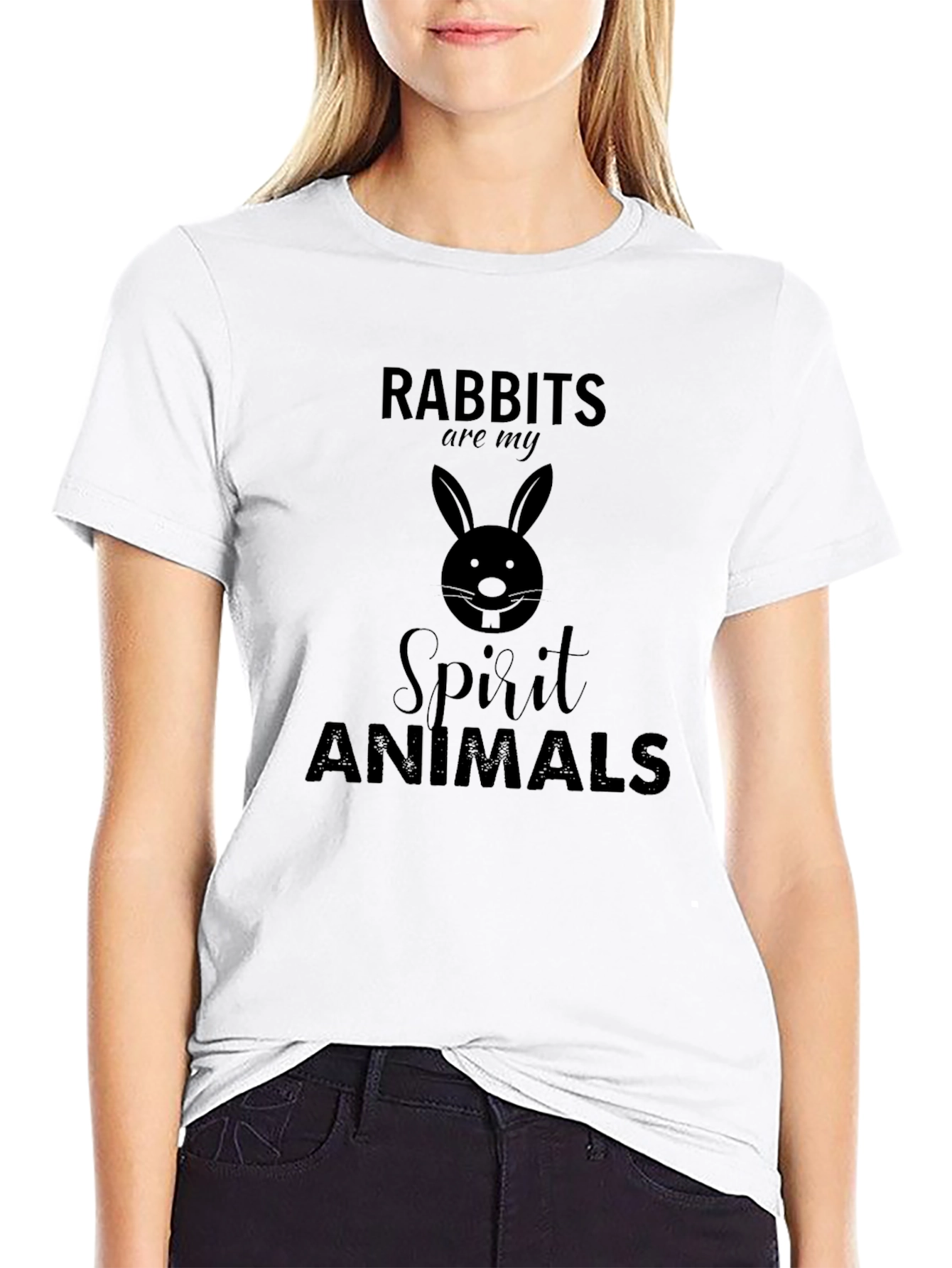 Rabbits are my Spirit Animals T-Shirt
