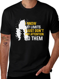 I Know My Limits Graphic T-Shirt