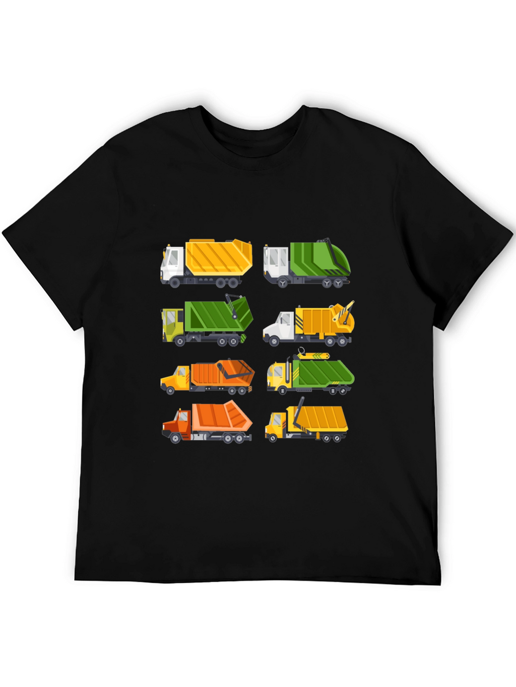 Garbage Truck T-Shirt - Fun Cartoon Trucks!