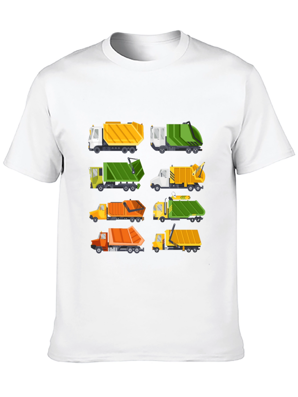 Garbage Truck T-Shirt - Fun Cartoon Trucks!