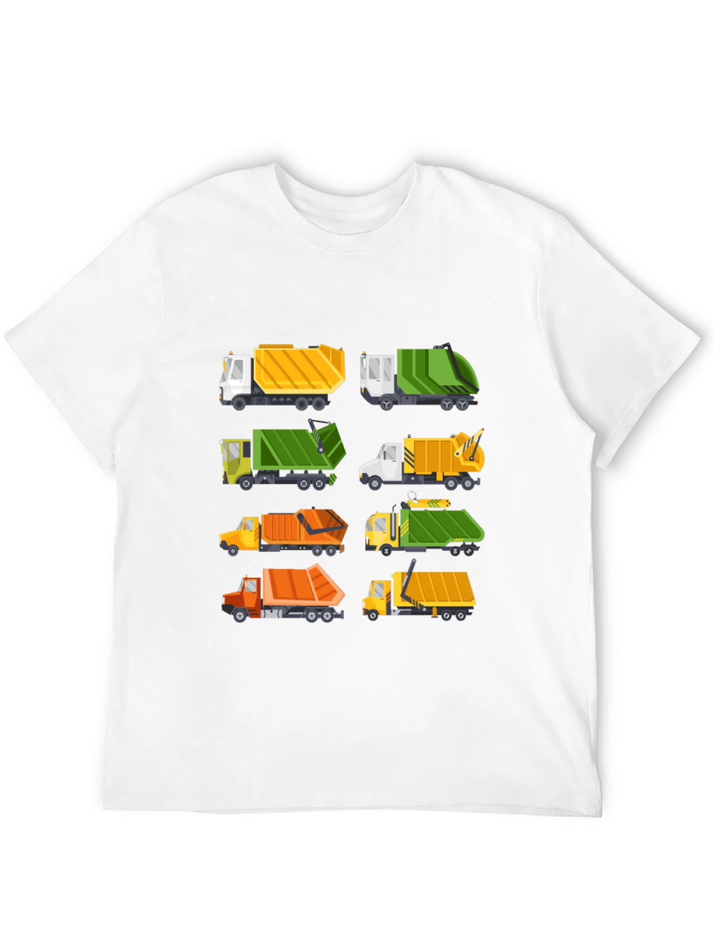 Garbage Truck T-Shirt - Fun Cartoon Trucks!