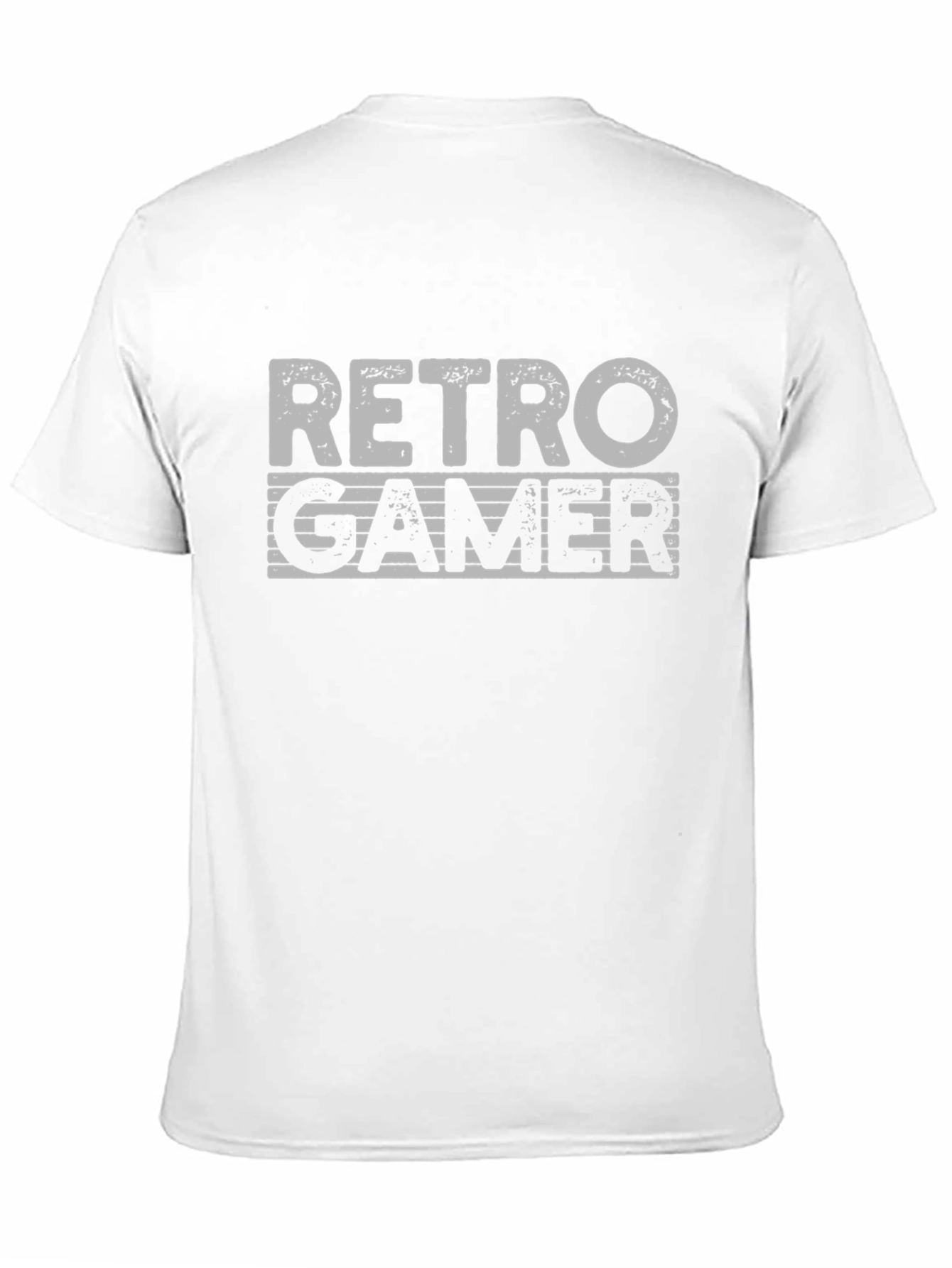 Retro Gamer Graphic T-Shirt - Black Cotton Tee