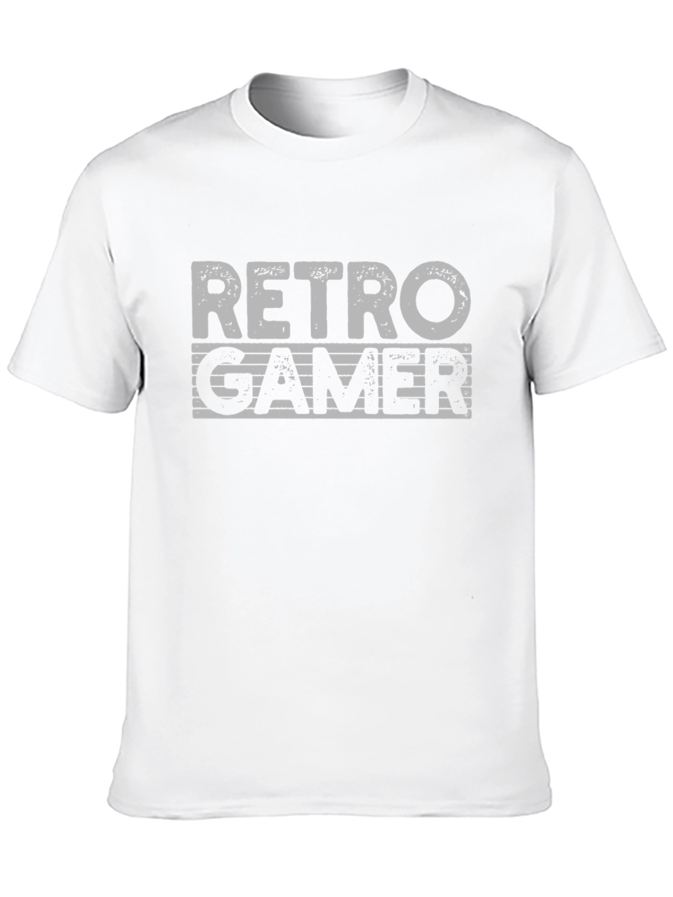 Retro Gamer Graphic T-Shirt - Black Cotton Tee