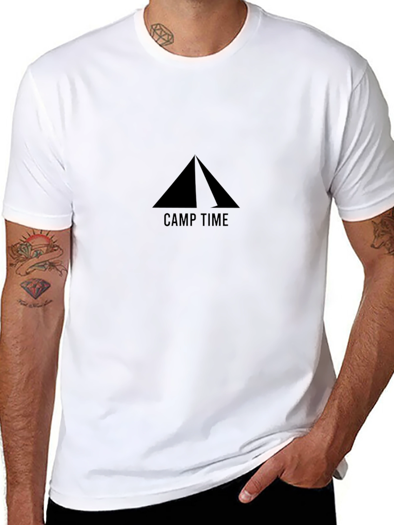 Camp Time Graphic Tee - Outdoor Adventure T-Shirt