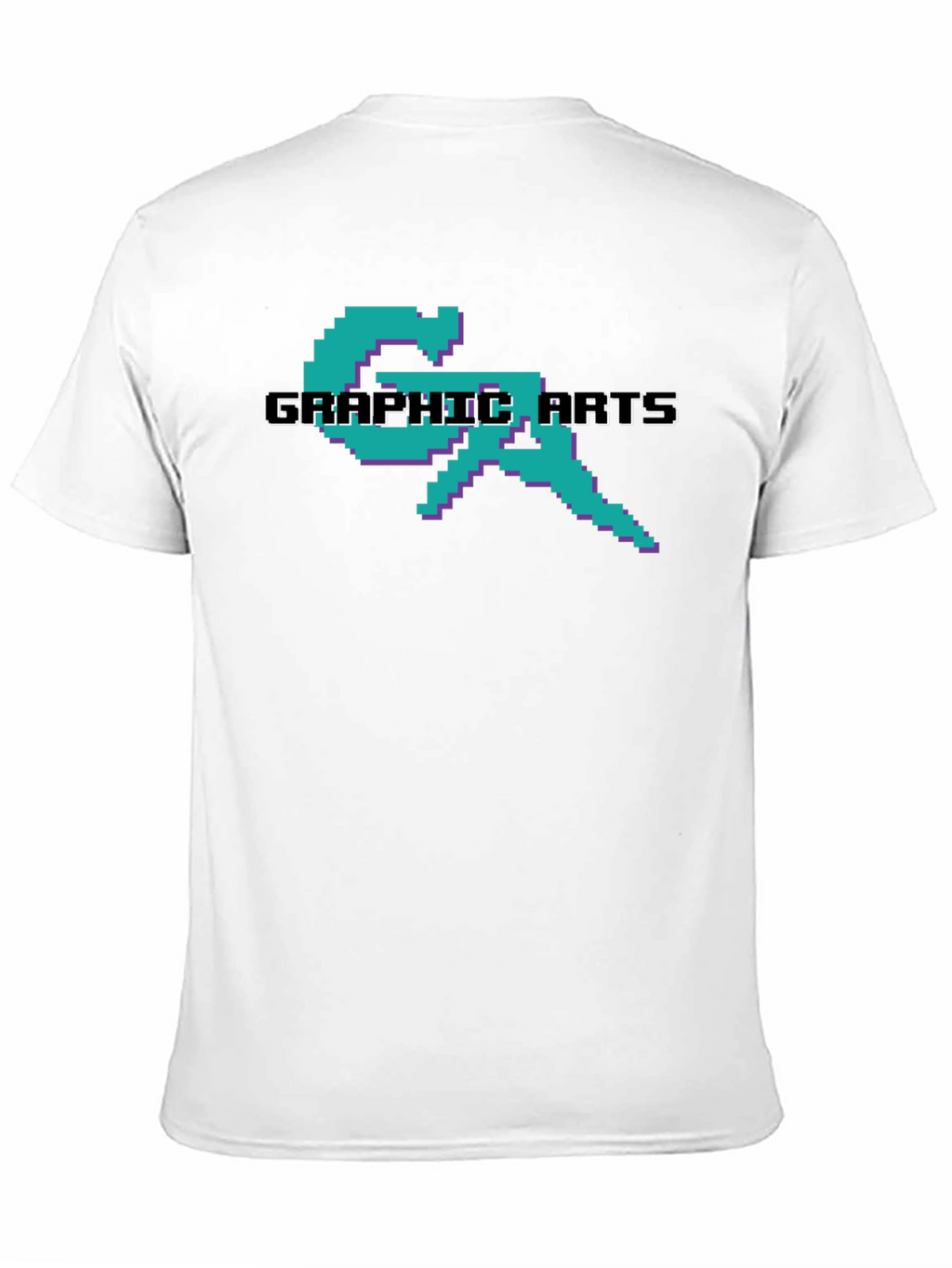 Pixel Graphic Arts T-Shirt - Retro 8-Bit Design