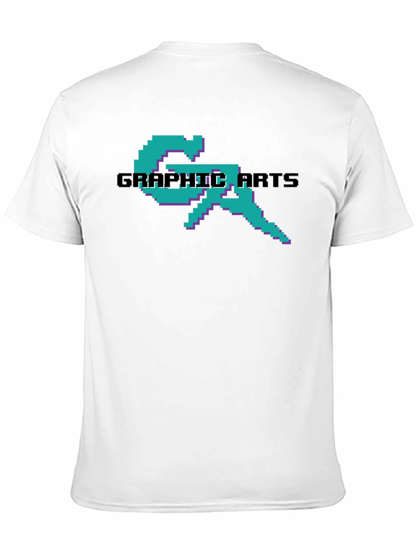 Pixel Graphic Arts T-Shirt - Retro 8-Bit Design