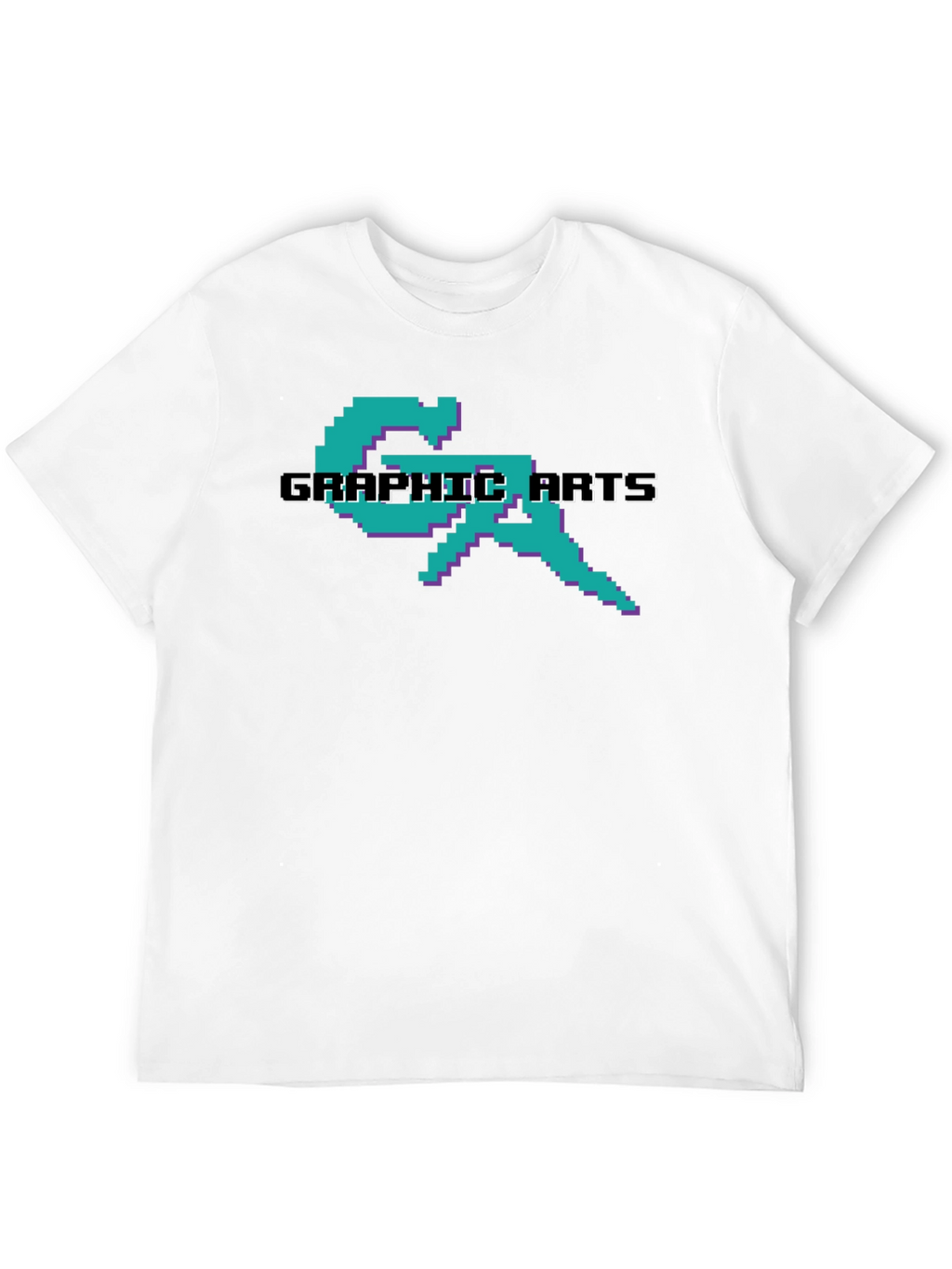 Pixel Graphic Arts T-Shirt - Retro 8-Bit Design