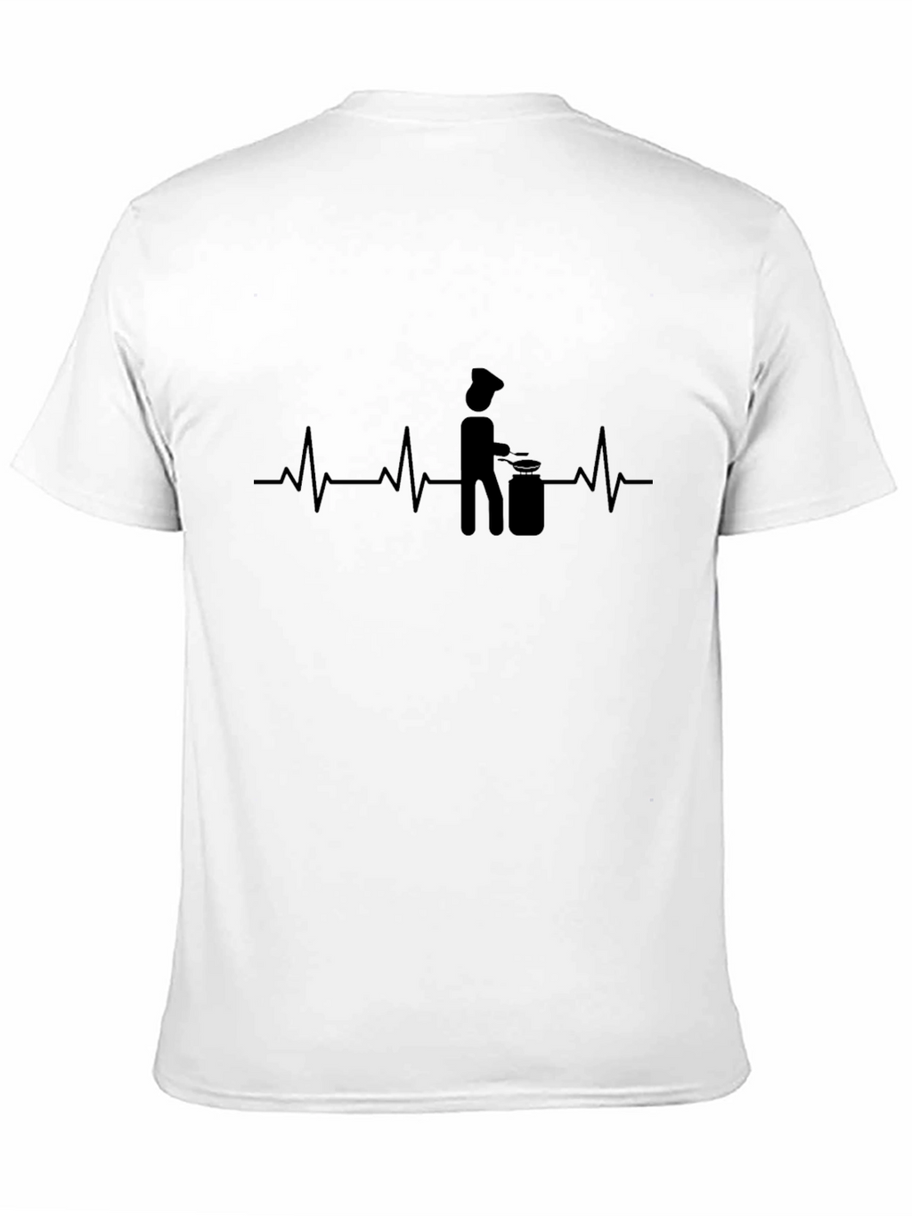 Chef Heartbeat T-Shirt - Cook Passion Tee