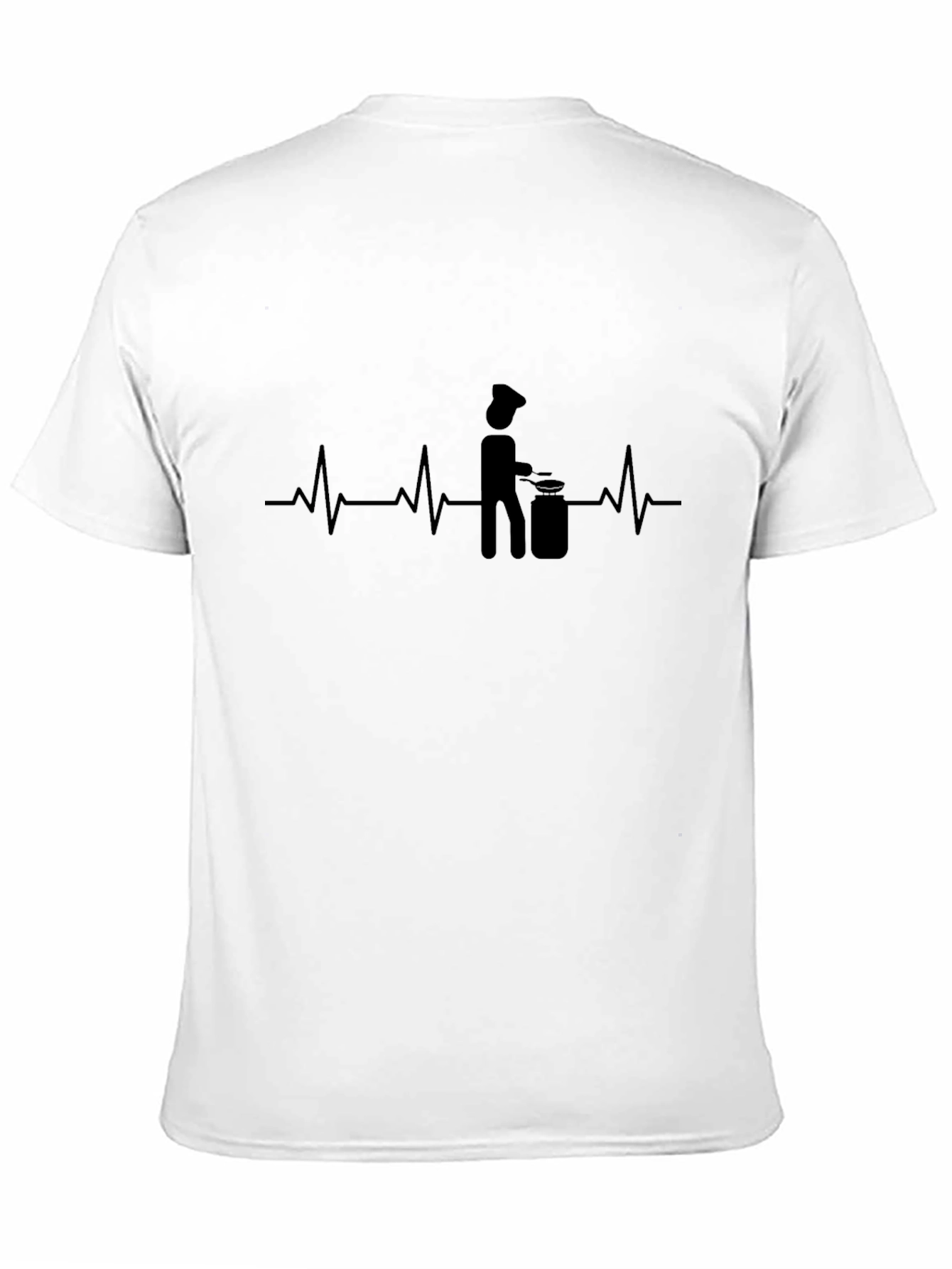 Chef Heartbeat T-Shirt - Cook Passion Tee