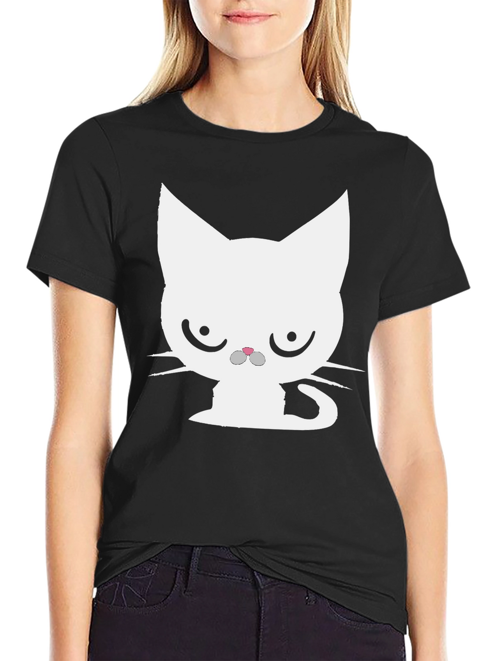 Grumpy Cat Black T-Shirt - Unisex