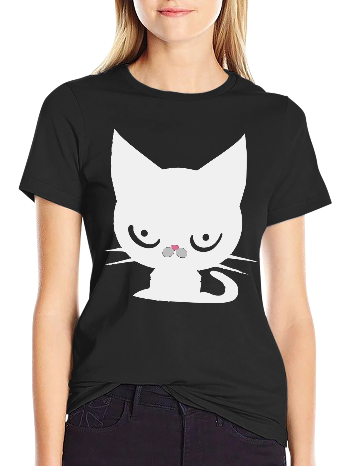Grumpy Cat Black T-Shirt - Unisex