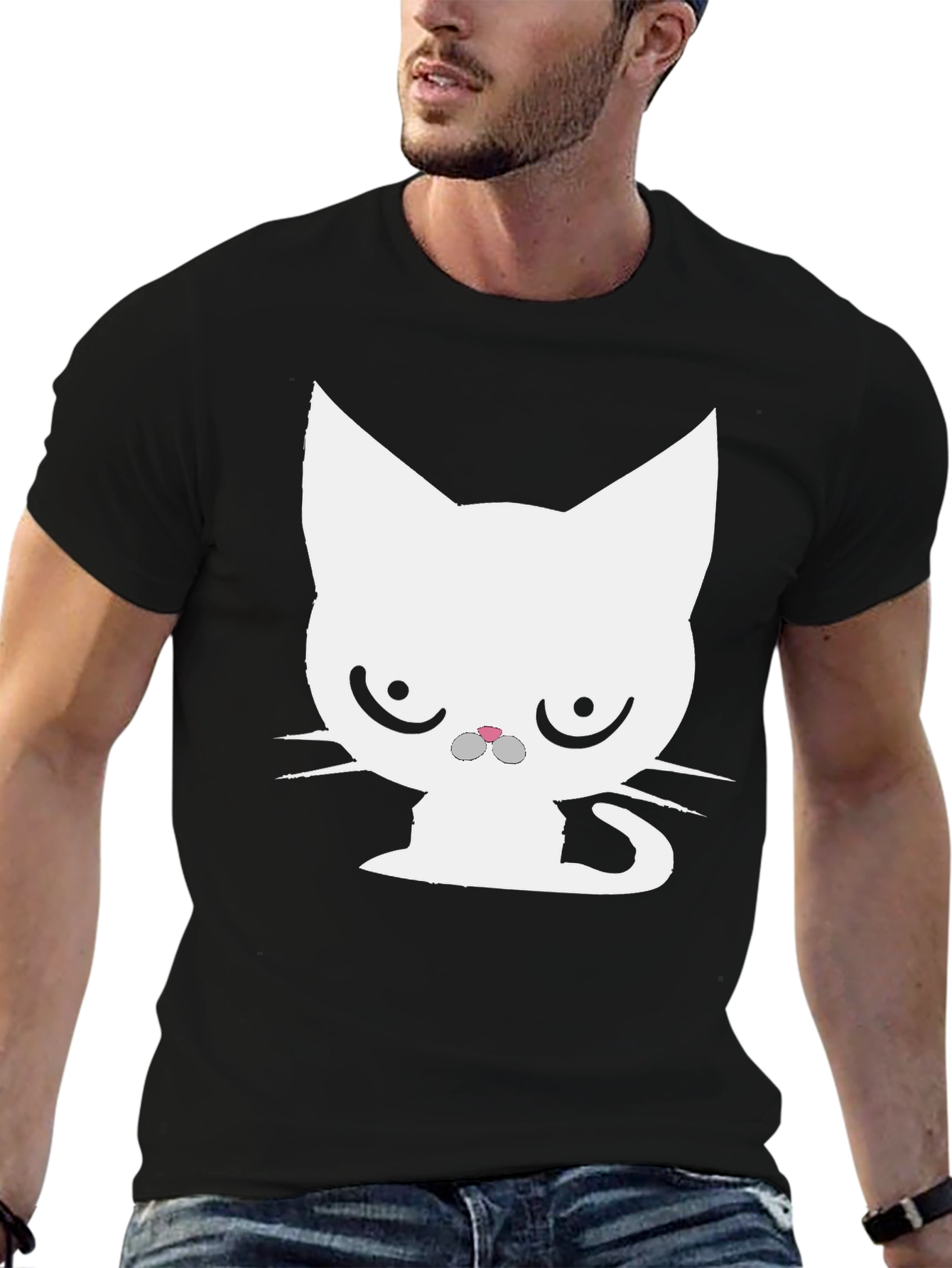 Grumpy Cat Black T-Shirt - Unisex