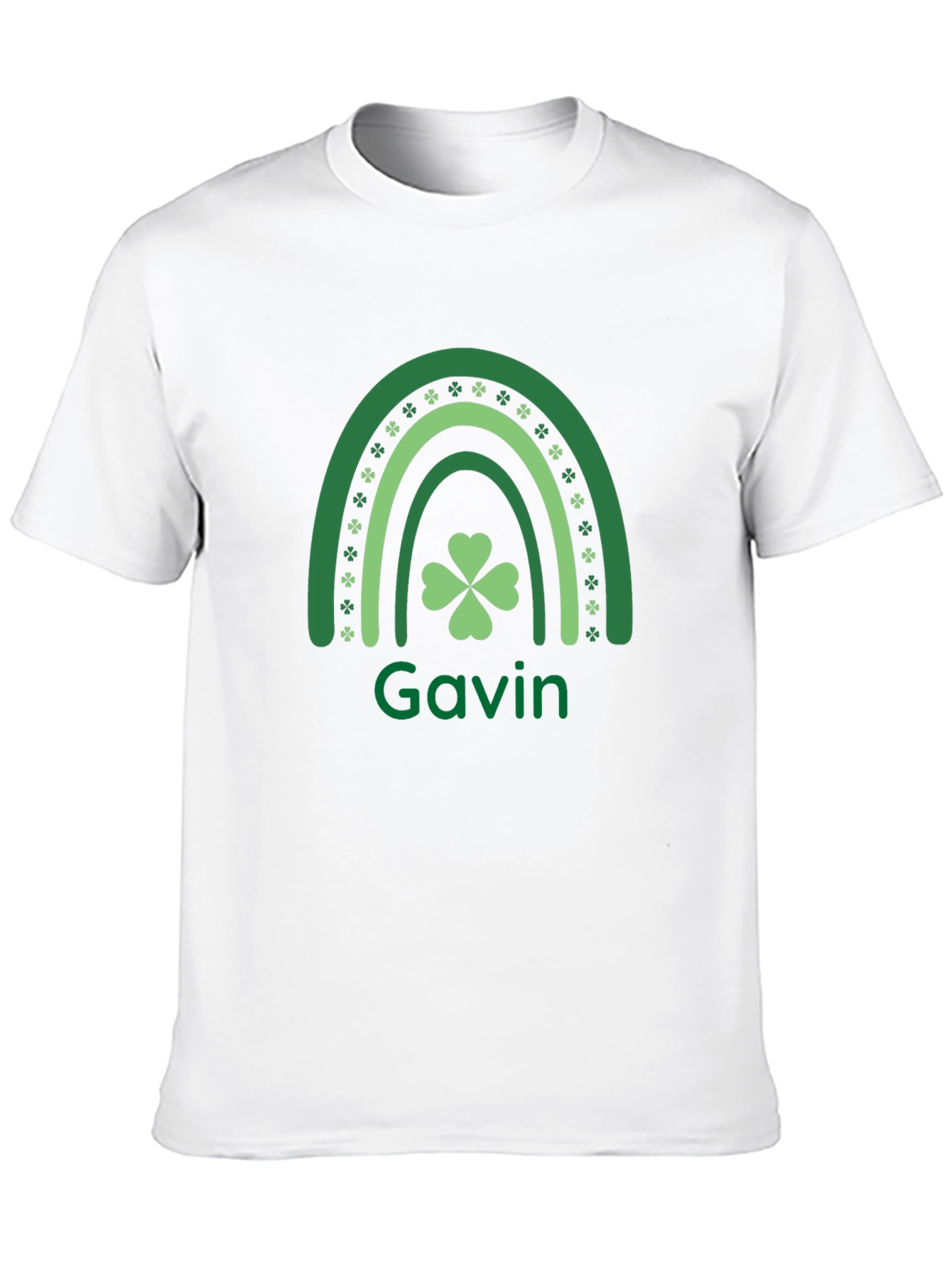 St. Patricks Day Rainbow Clover Shirt