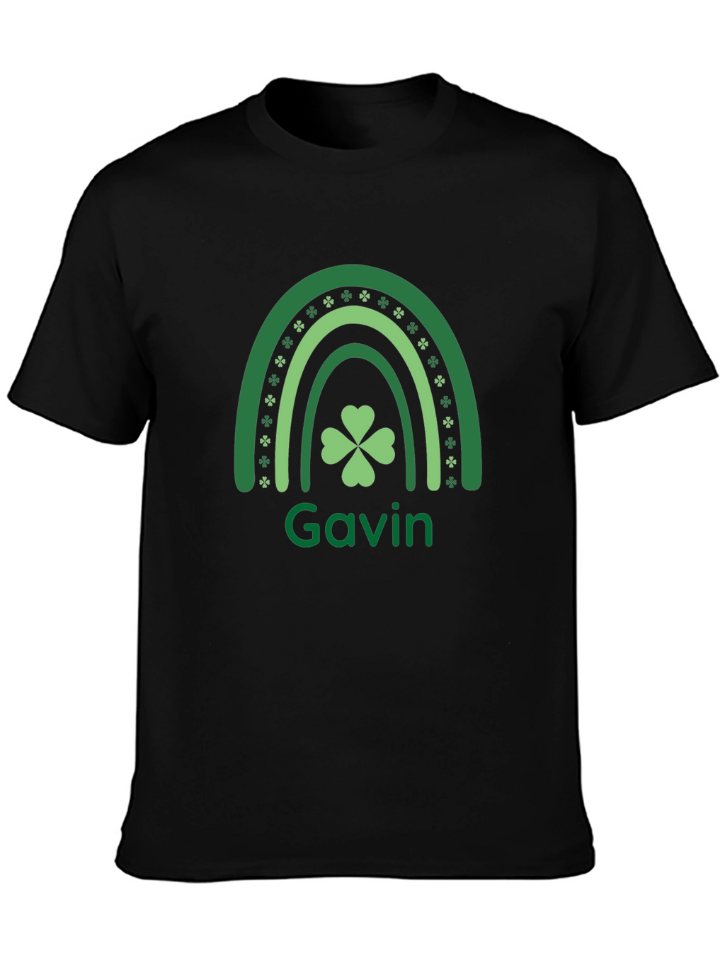 St. Patricks Day Rainbow Clover Shirt