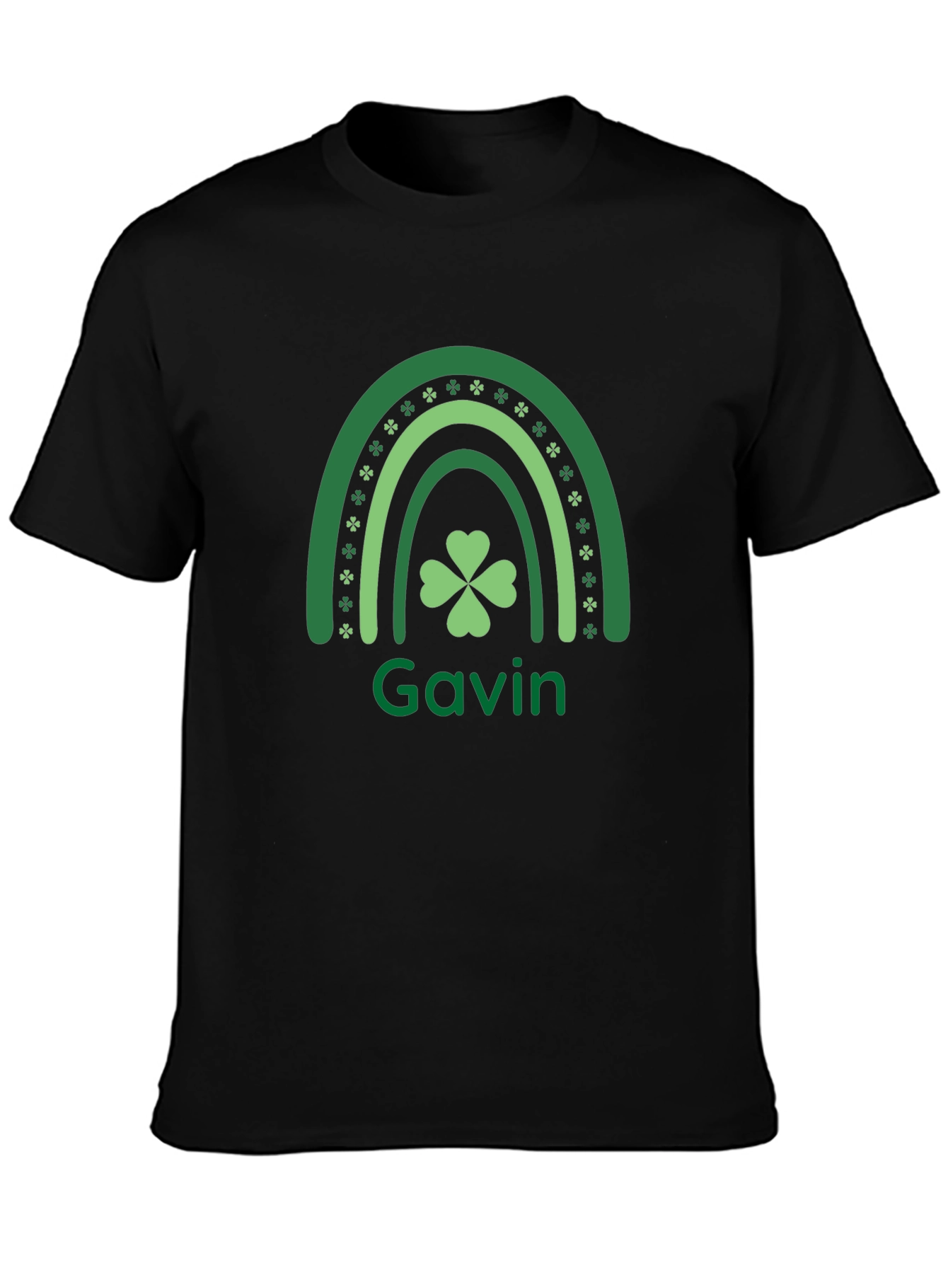 St. Patricks Day Rainbow Clover Shirt