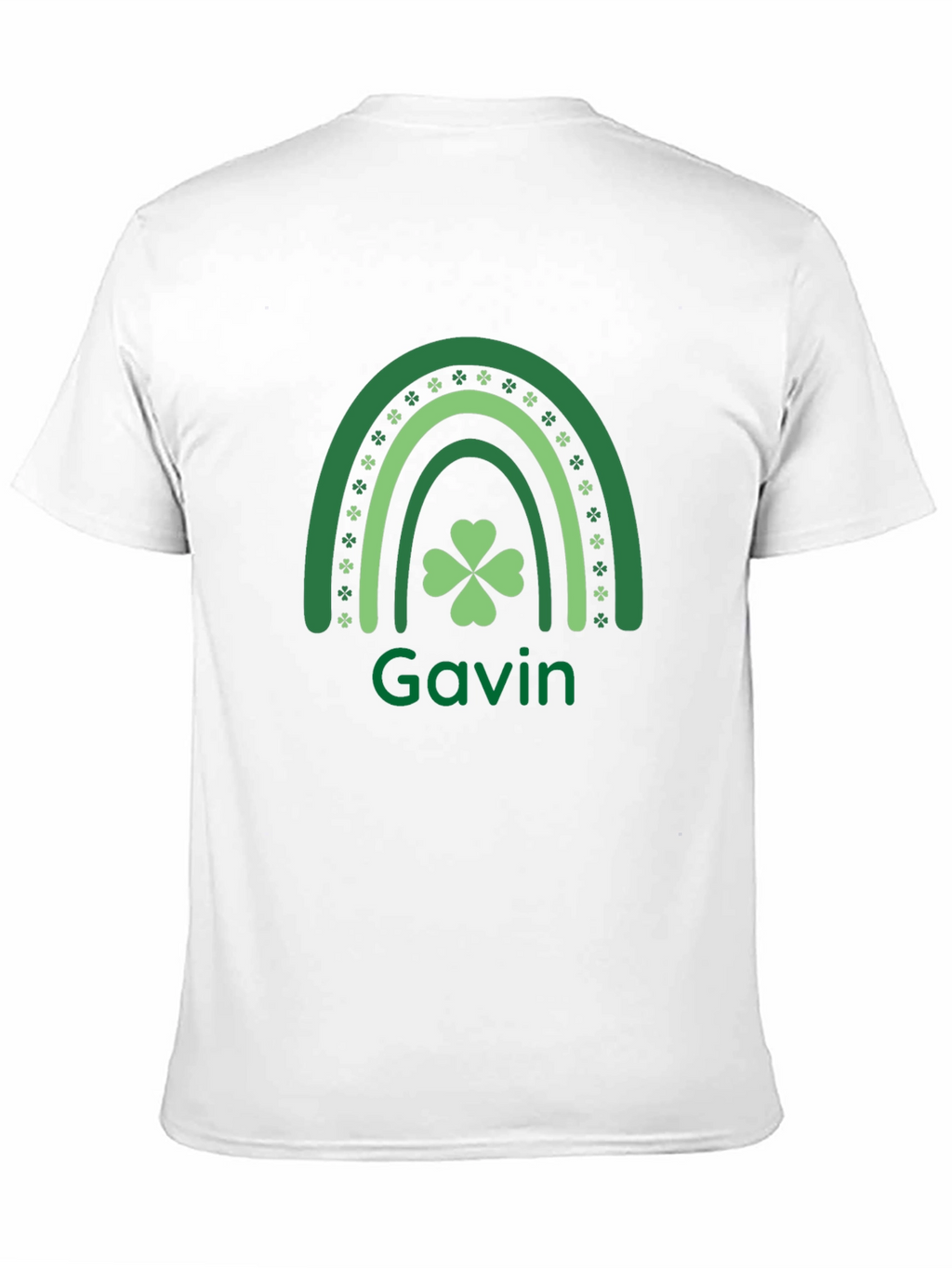 St. Patricks Day Rainbow Clover Shirt