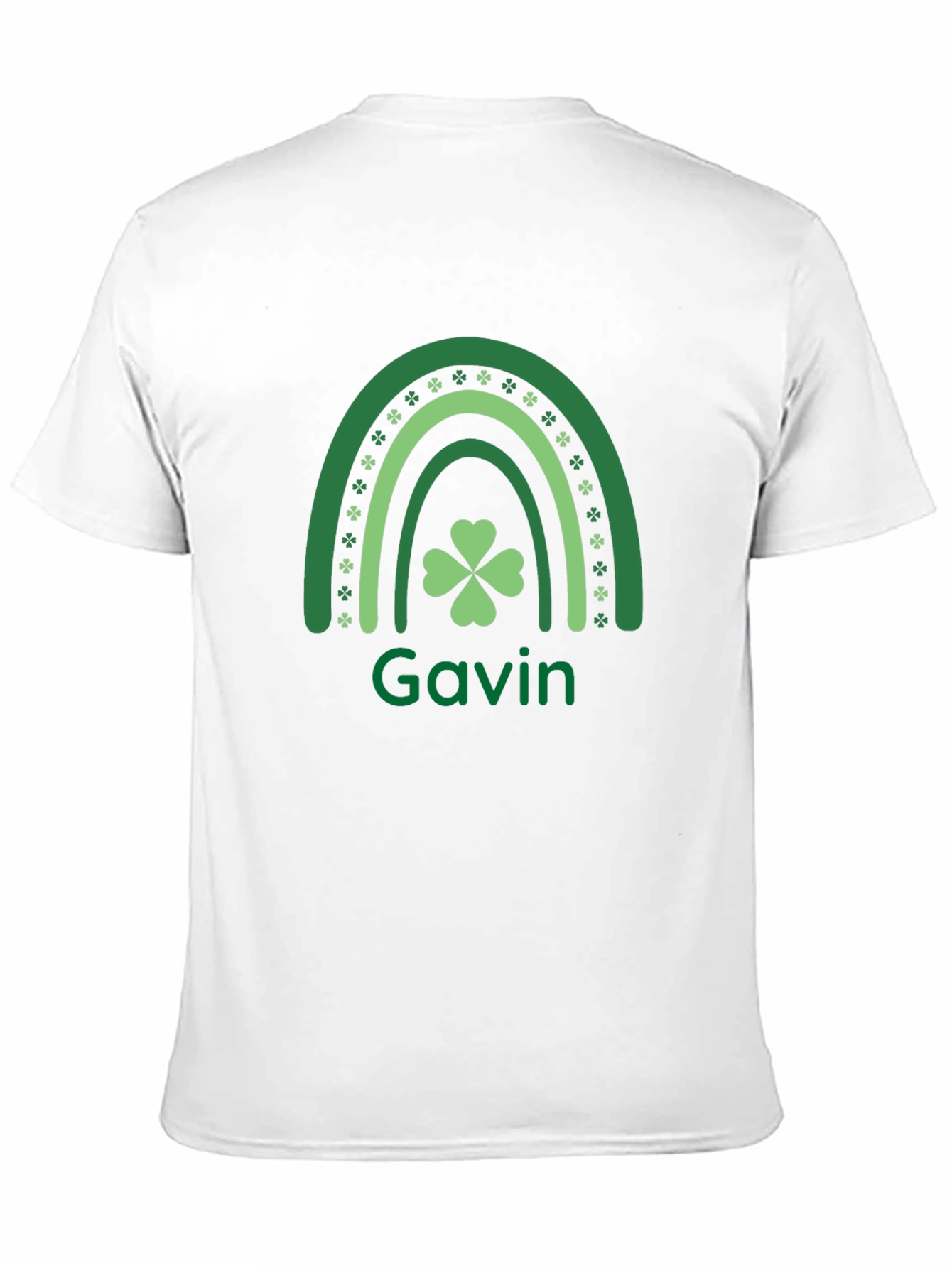 St. Patricks Day Rainbow Clover Shirt