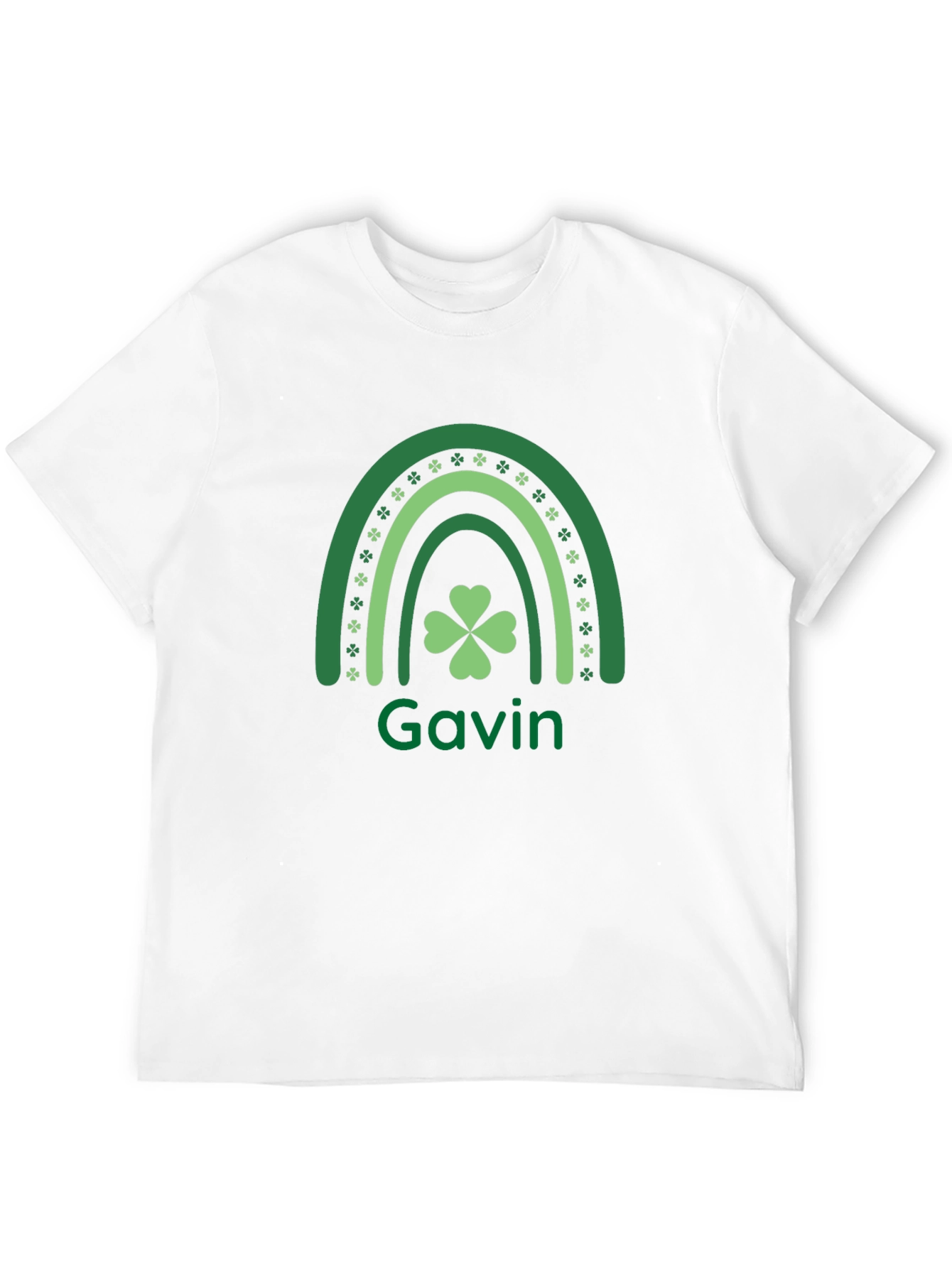 St. Patricks Day Rainbow Clover Shirt