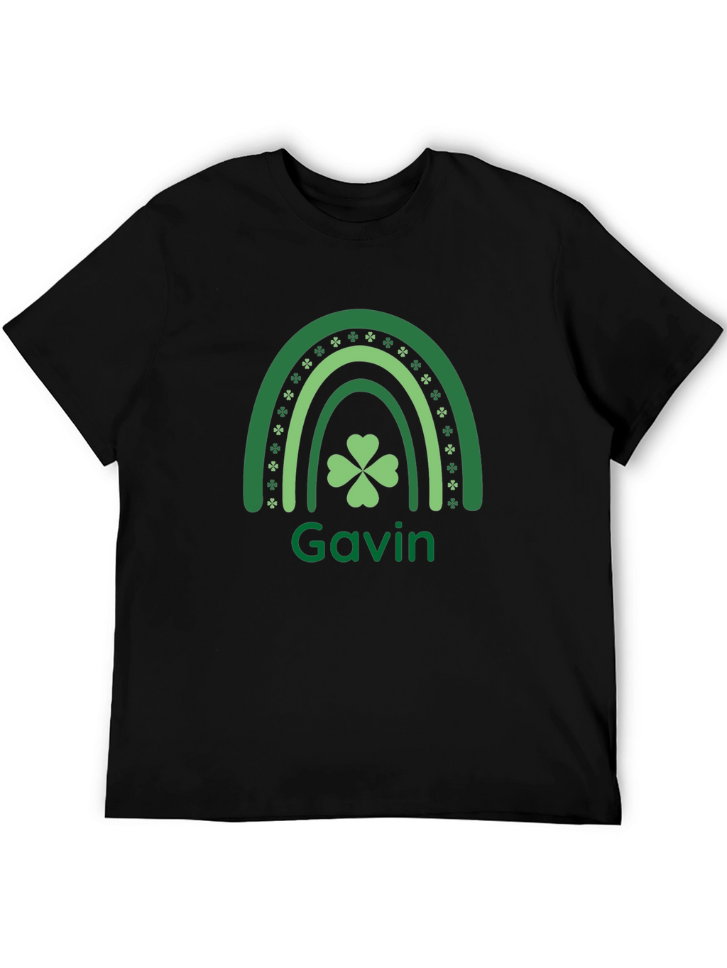 St. Patricks Day Rainbow Clover Shirt