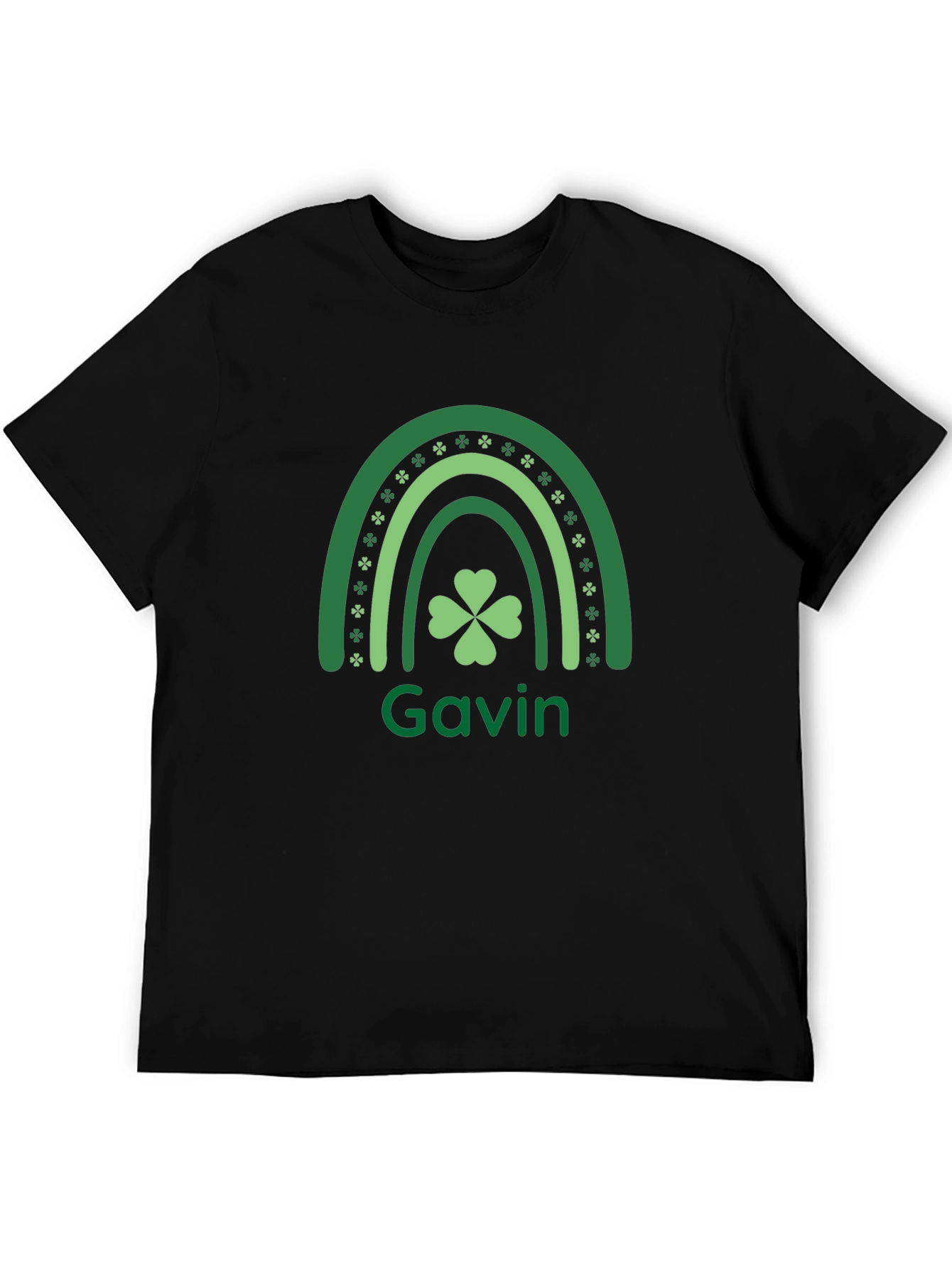 St. Patricks Day Rainbow Clover Shirt