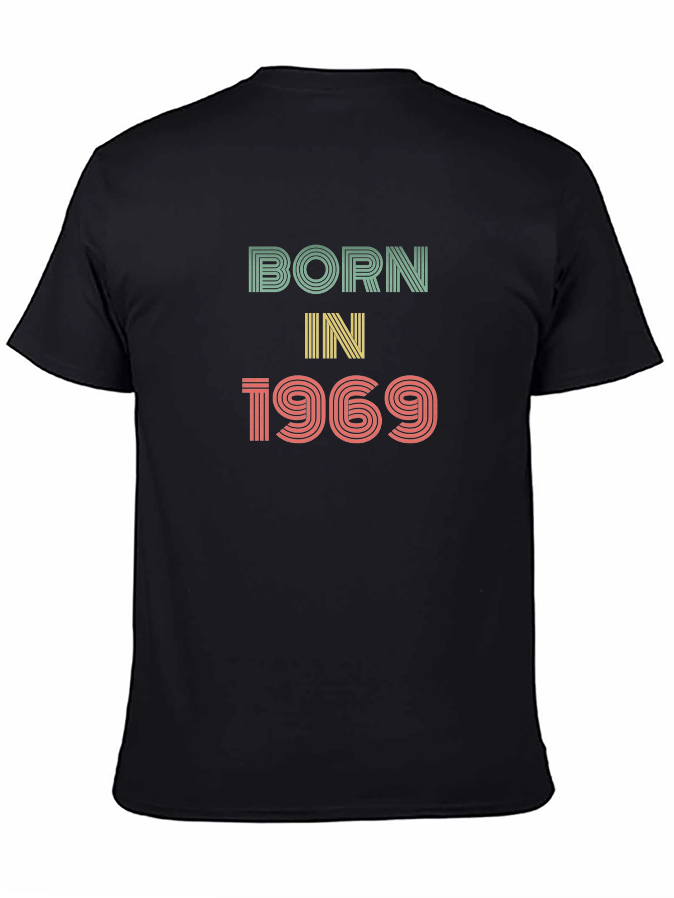 Born in 1969 Graphic Tee - Retro Birthday Shirt