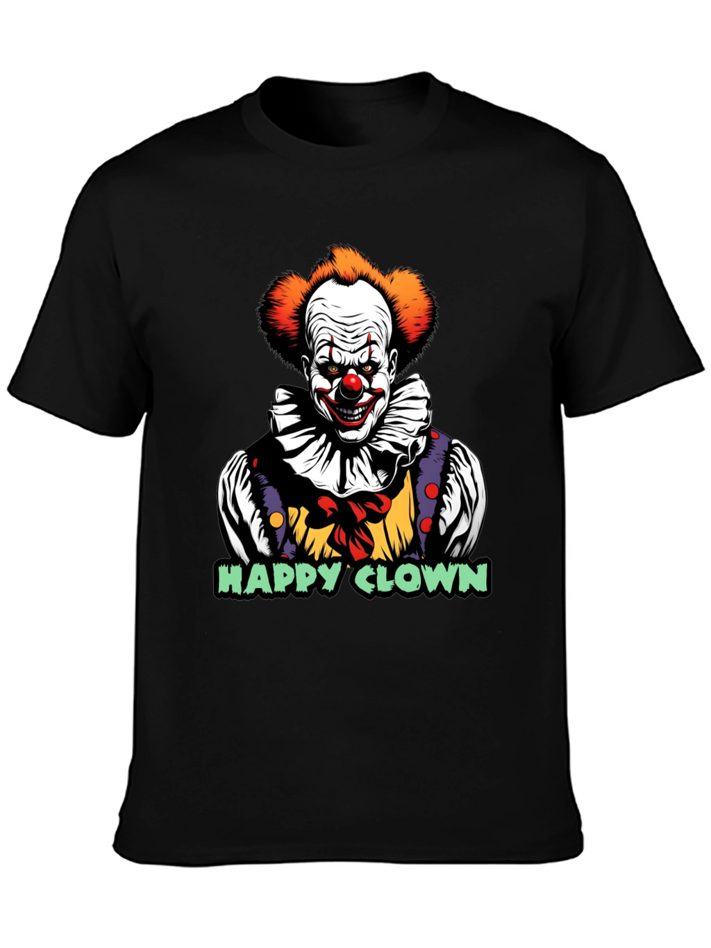 Happy Clown Graphic T-Shirt