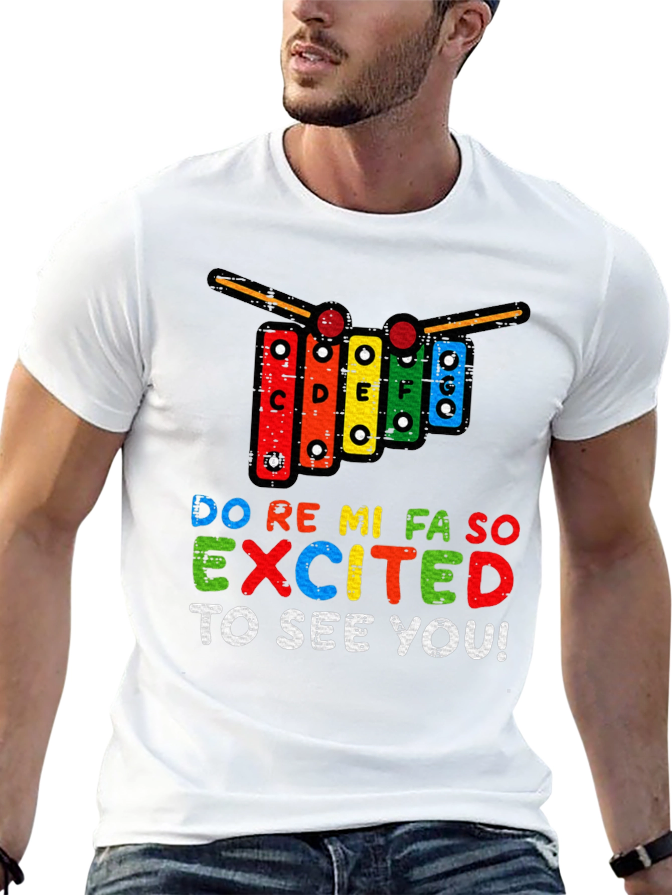 Musical T-Shirt: Do Re Mi Fa So Excited!