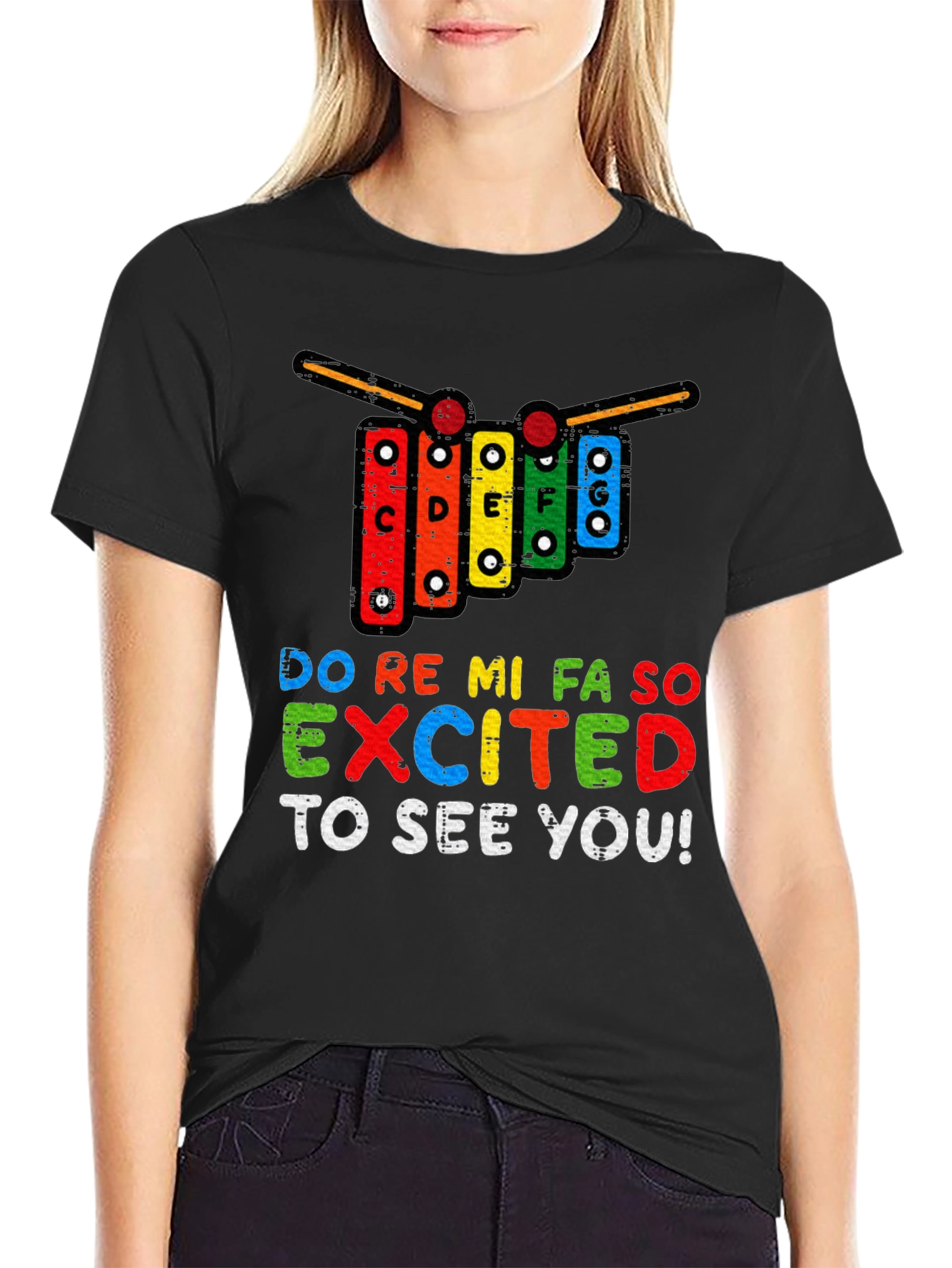 Musical T-Shirt: Do Re Mi Fa So Excited!