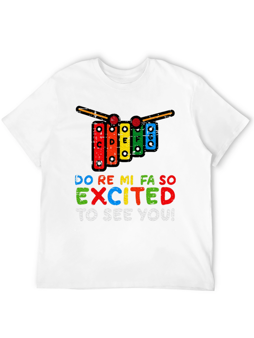 Musical T-Shirt: Do Re Mi Fa So Excited!
