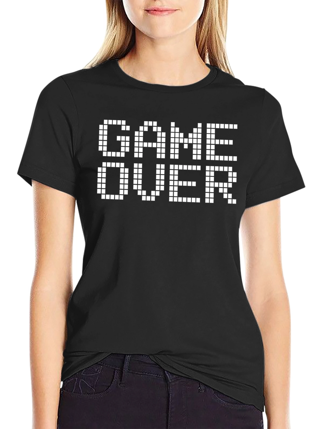 Game Over Pixel Art Graphic T-Shirt