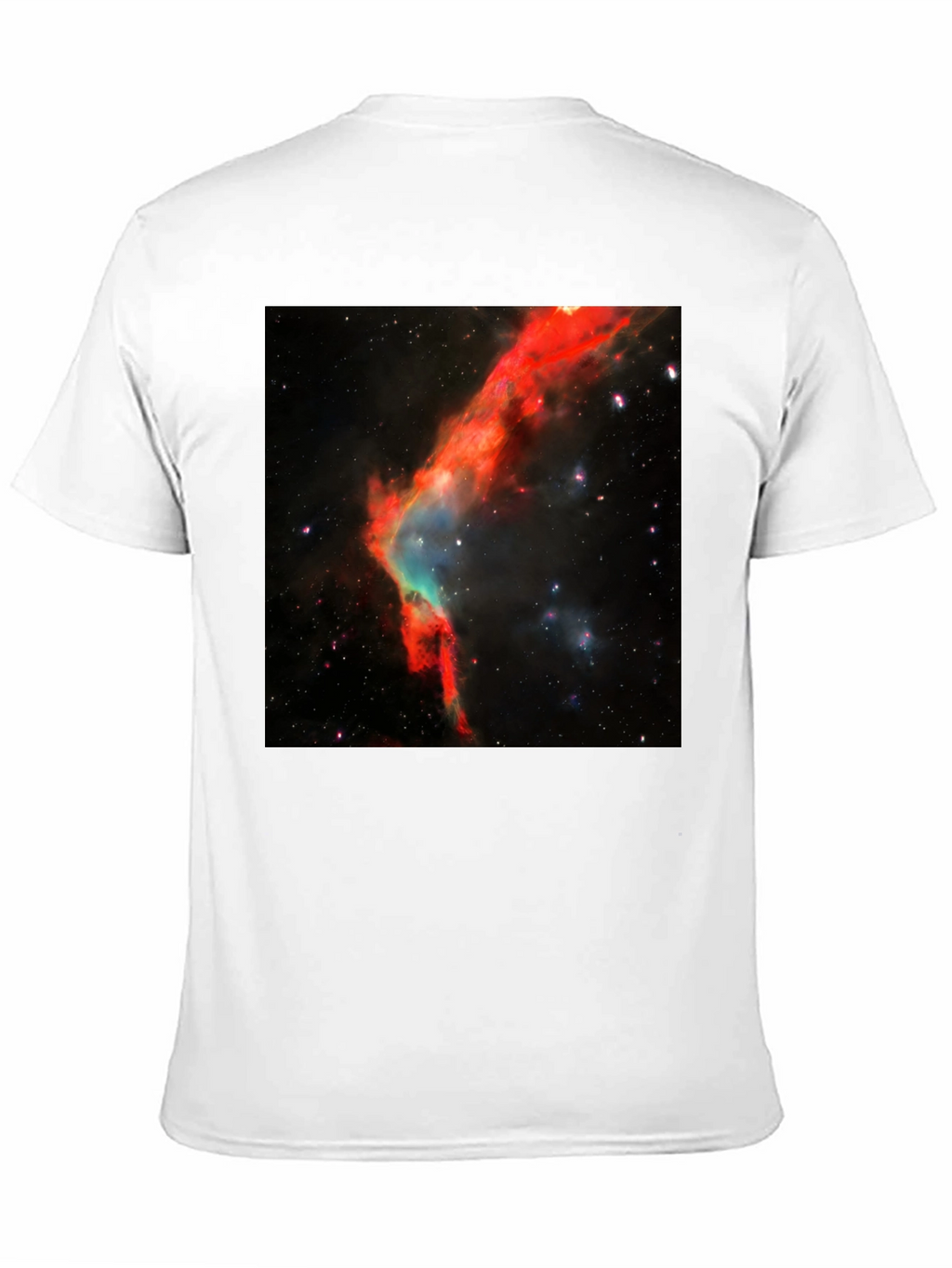 Nebula Print Black T-Shirt