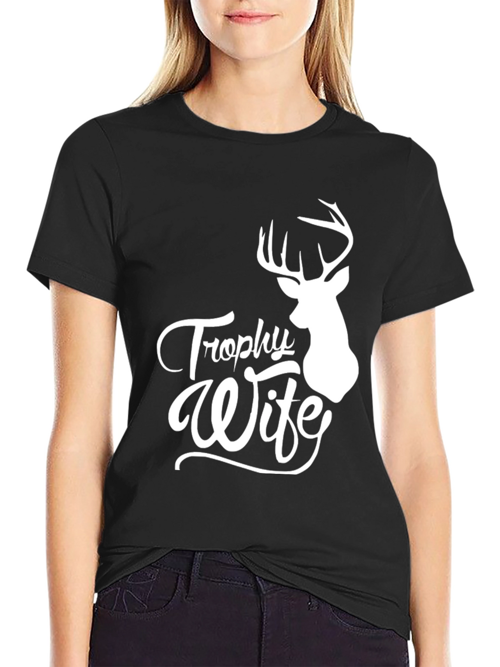 Trophy Wife Graphic Tee - Hunting Humor Shirt