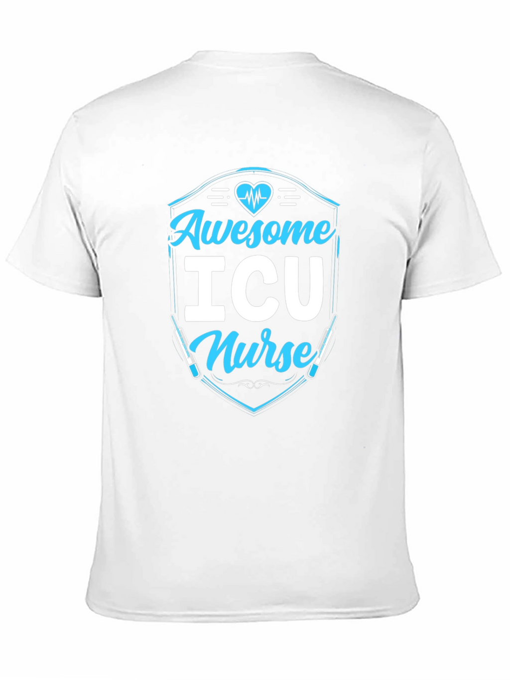 Awesome ICU Nurse Graphic Tee