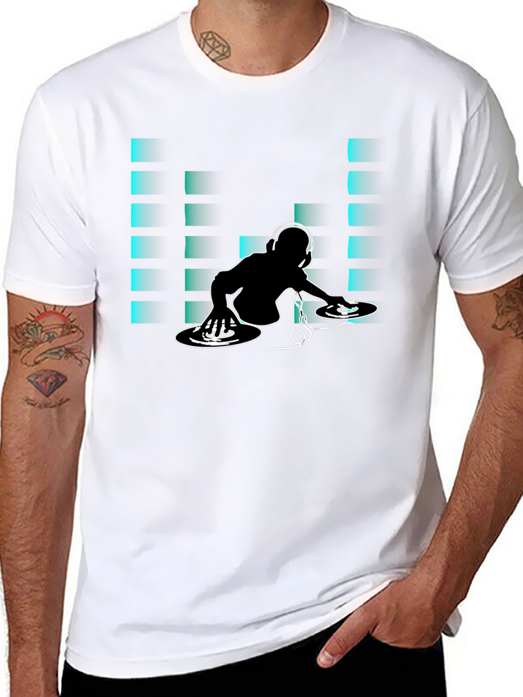 DJ Graphic T-Shirt - Music Lover Apparel