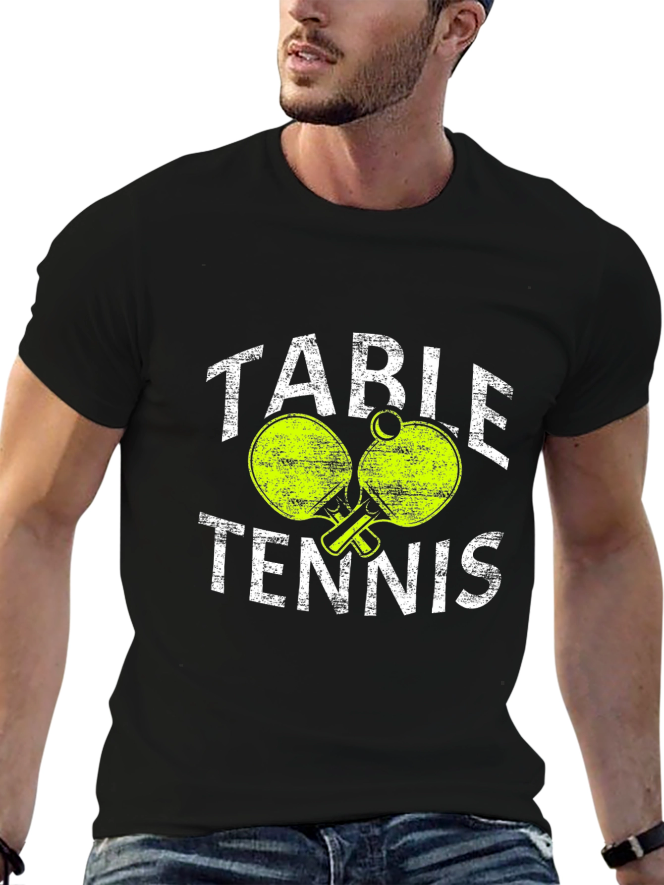 Table Tennis T-Shirt - Ping Pong Paddles Tee