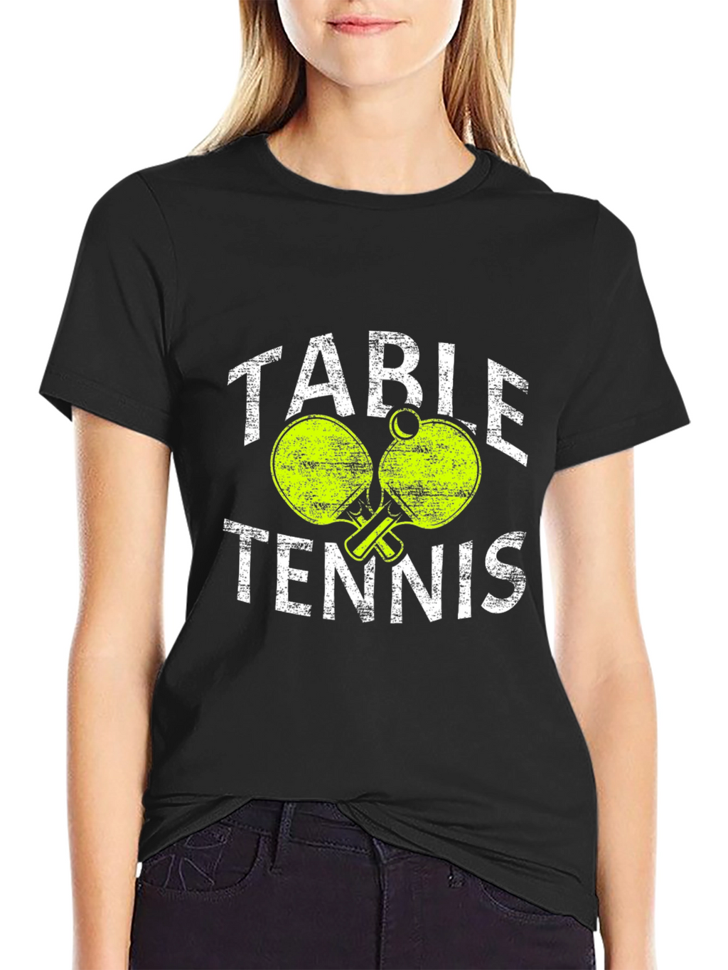 Table Tennis T-Shirt - Ping Pong Paddles Tee